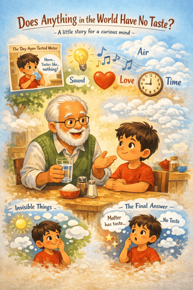 Does Anything in the World Have No Taste?