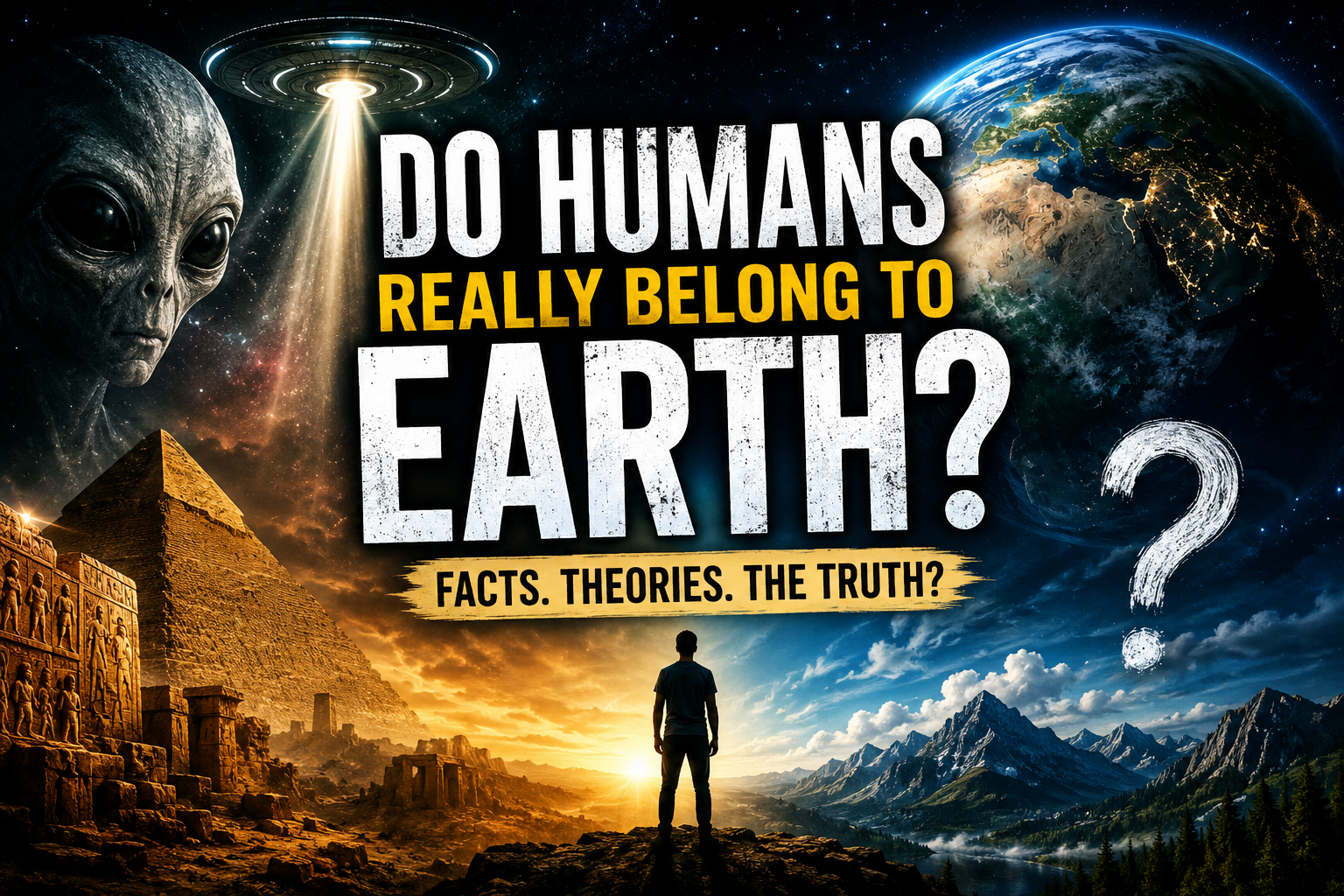 Do Humans Really Belong to Earth?
