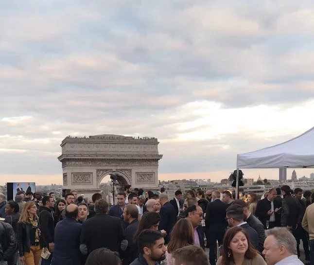 Rooftop soirée de lancement Oppo avec Prezevent