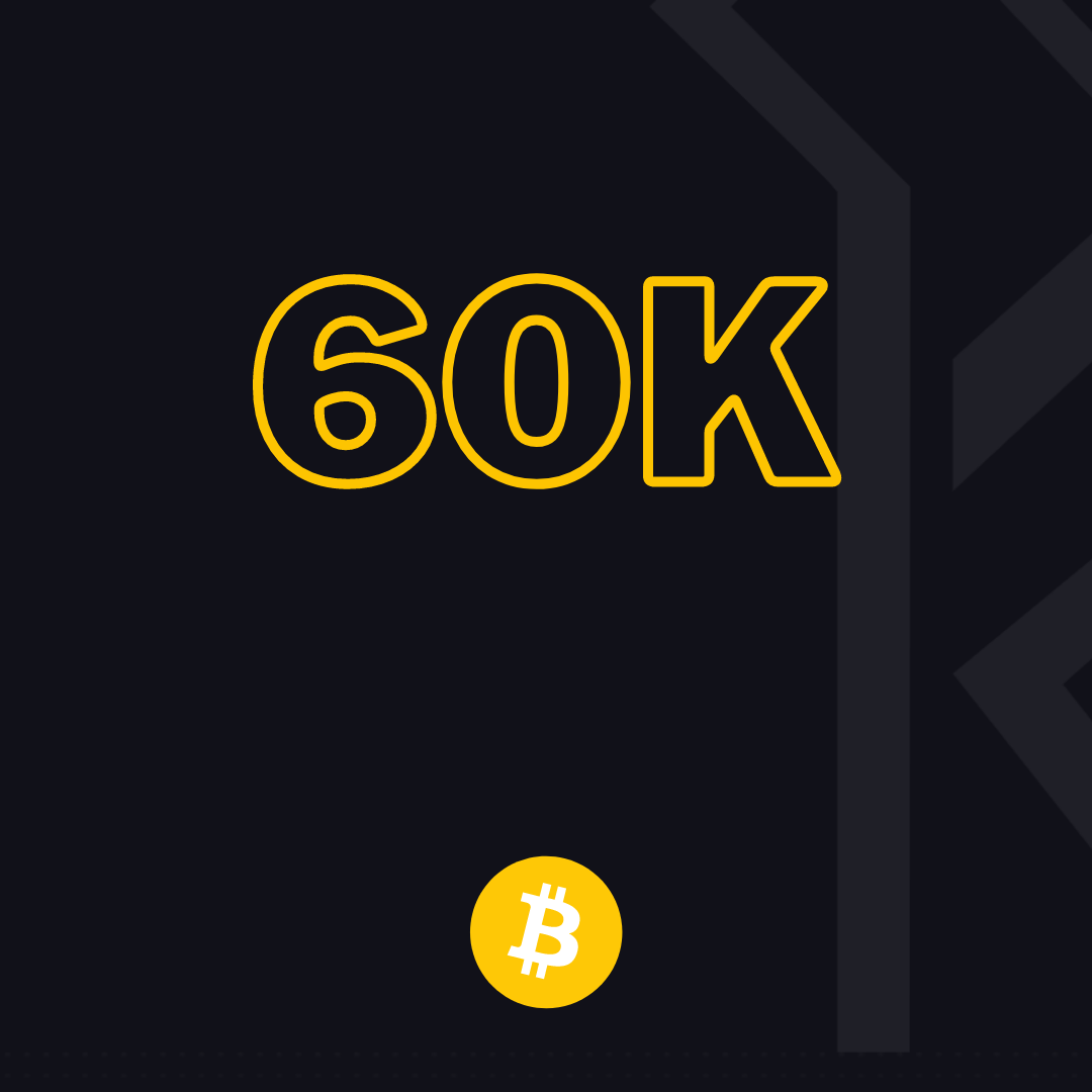 Bitcoin překonal 60 000 USD!