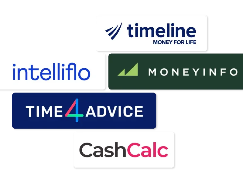 Supported services logos