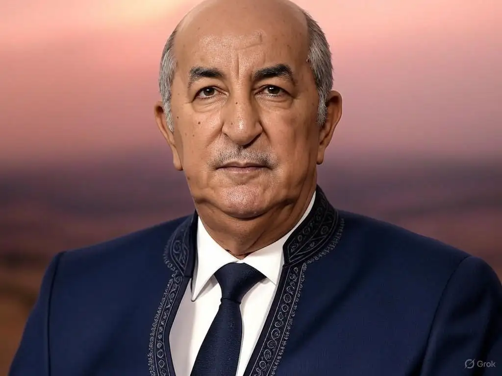 Image of الرئيس عبد المجيد تبون 