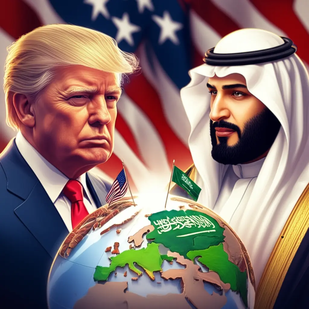 صورة عملاقان، عالم واحد.