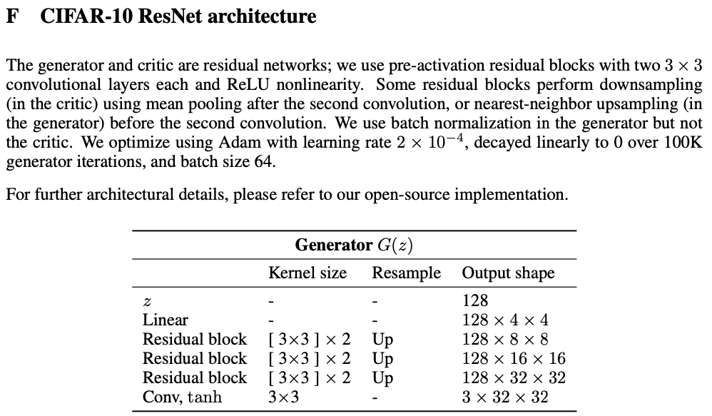 screenshot of architecture description