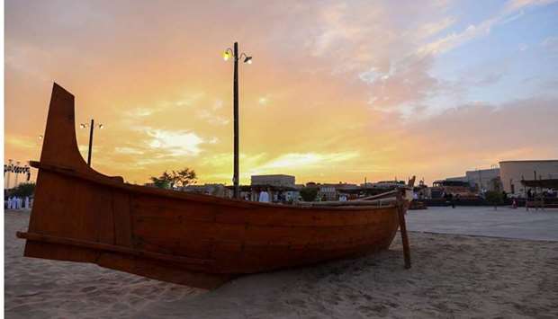 Preparing for dhow festival
