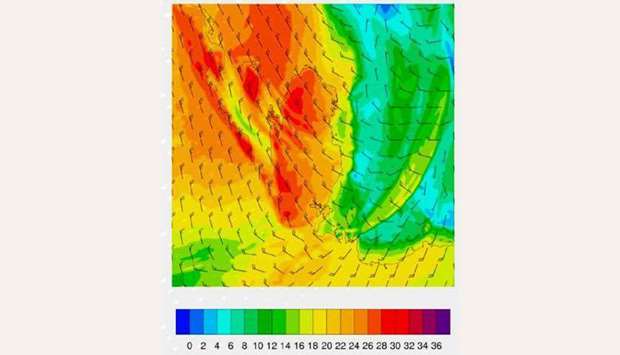 Strong winds, fluctuating temp from Friday: Met