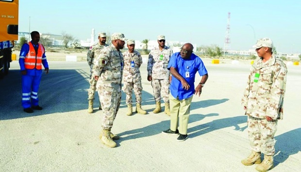 Training for NSA cadets