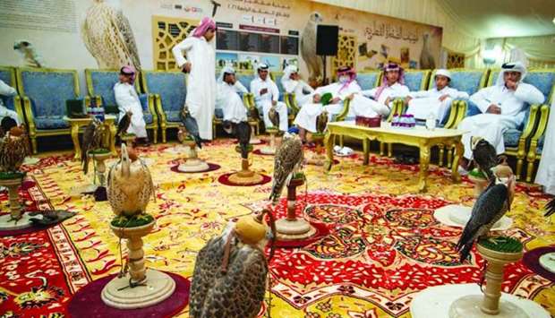 Young falconers competition