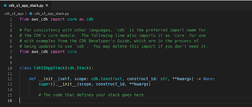 CDK-Empty-Stack-Class