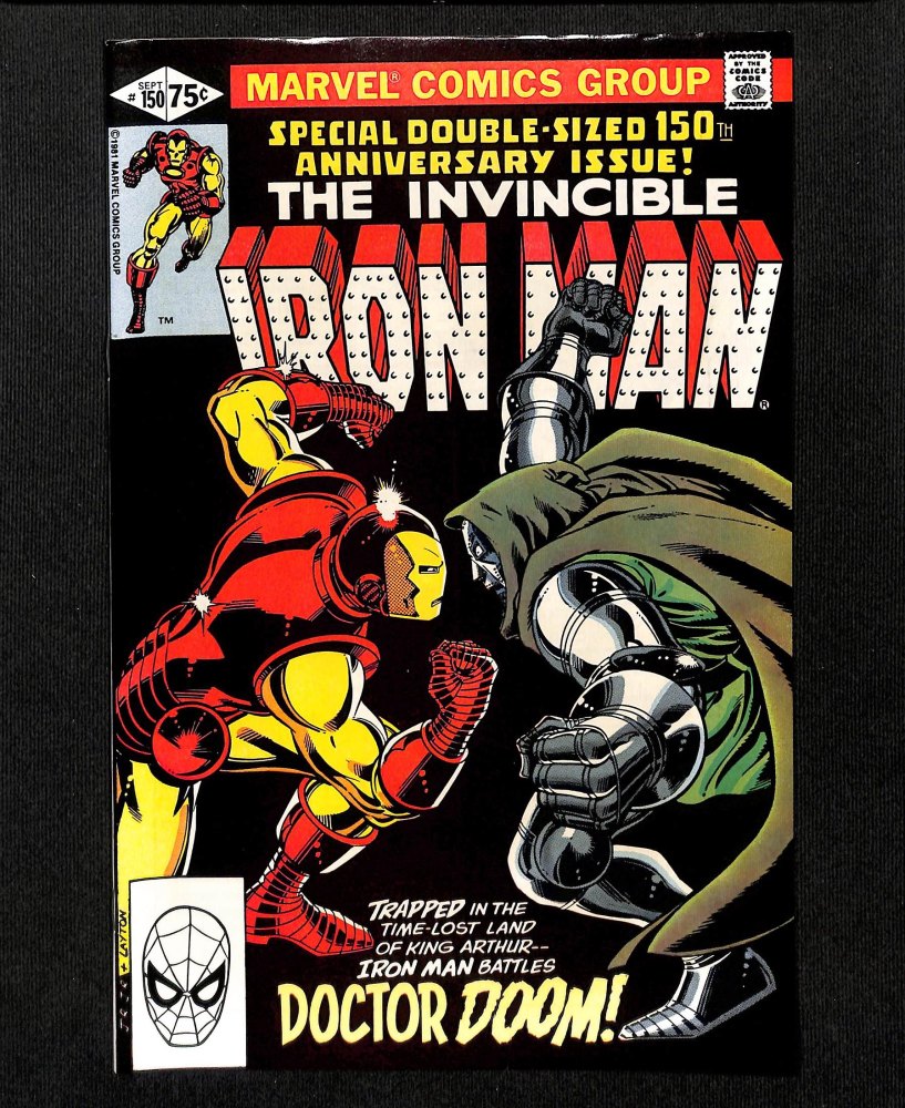 Iron Man #150 VF+ 8.5 Doctor Doom! Romita Jr. Cover!