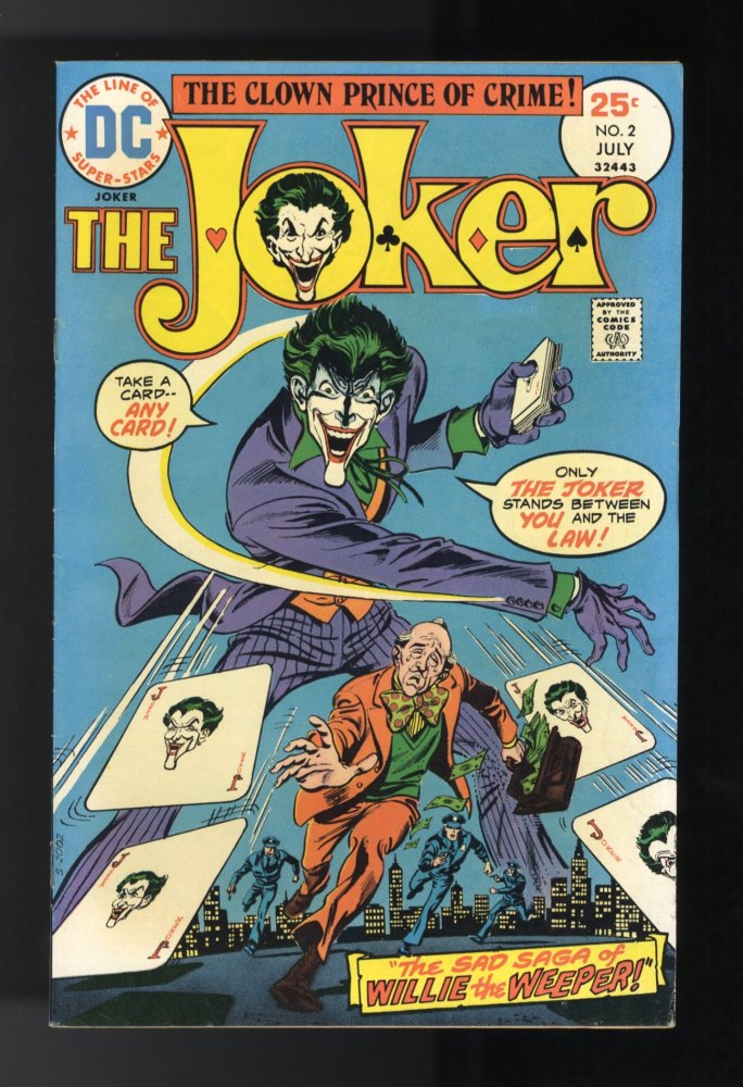 Joker #2 FN- 5.5 Sad Saga of Willy the Weeper! Ernie Chan Cover!