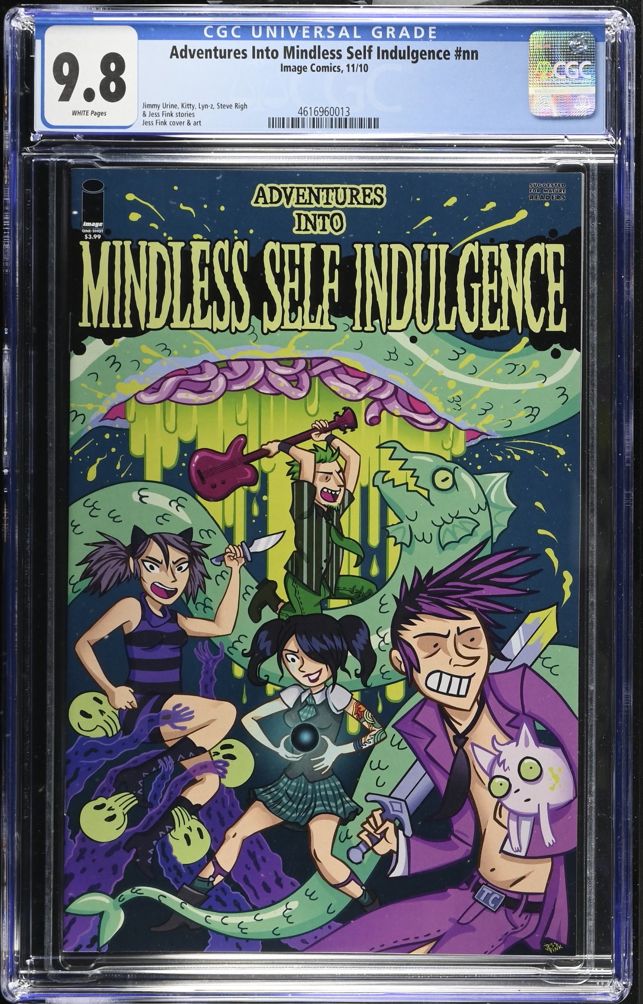Adventures Into Mindless Self Indulgence (2010) #nn CGC NM/M 9.8