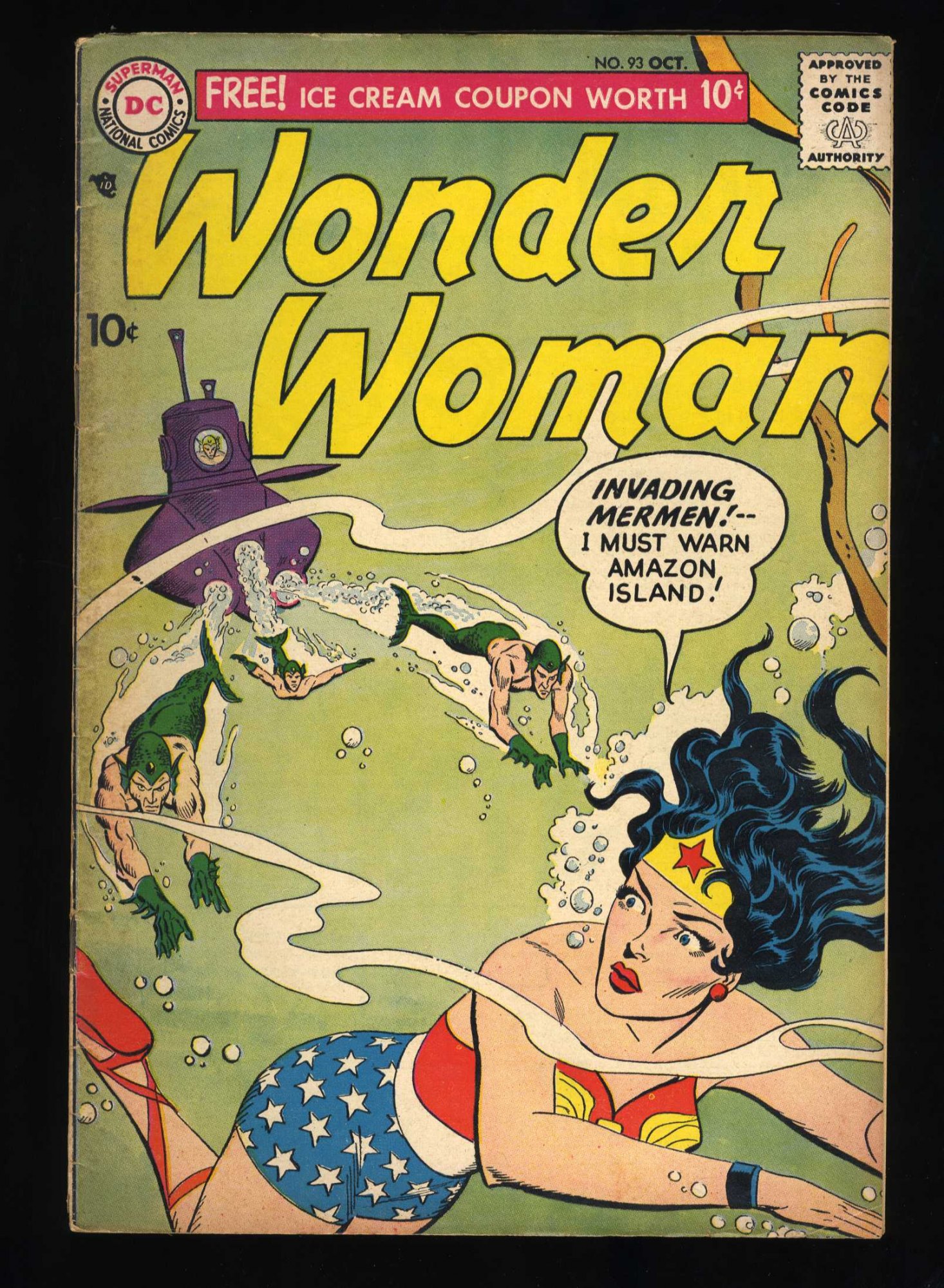 Image: Wonder Woman #93 FN- 5.5