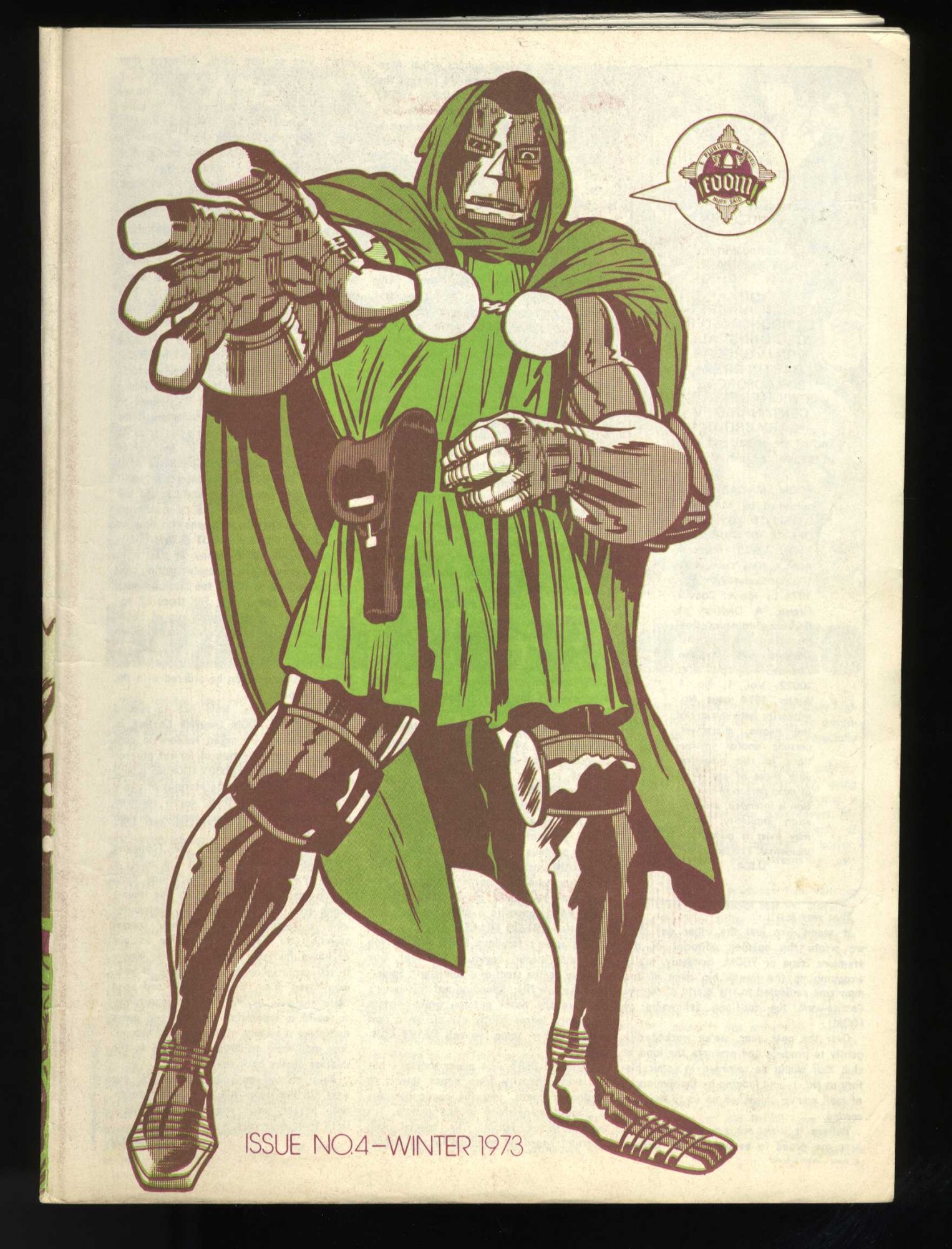 Image: Foom #4 VG/FN 5.0 Doctor Doom!