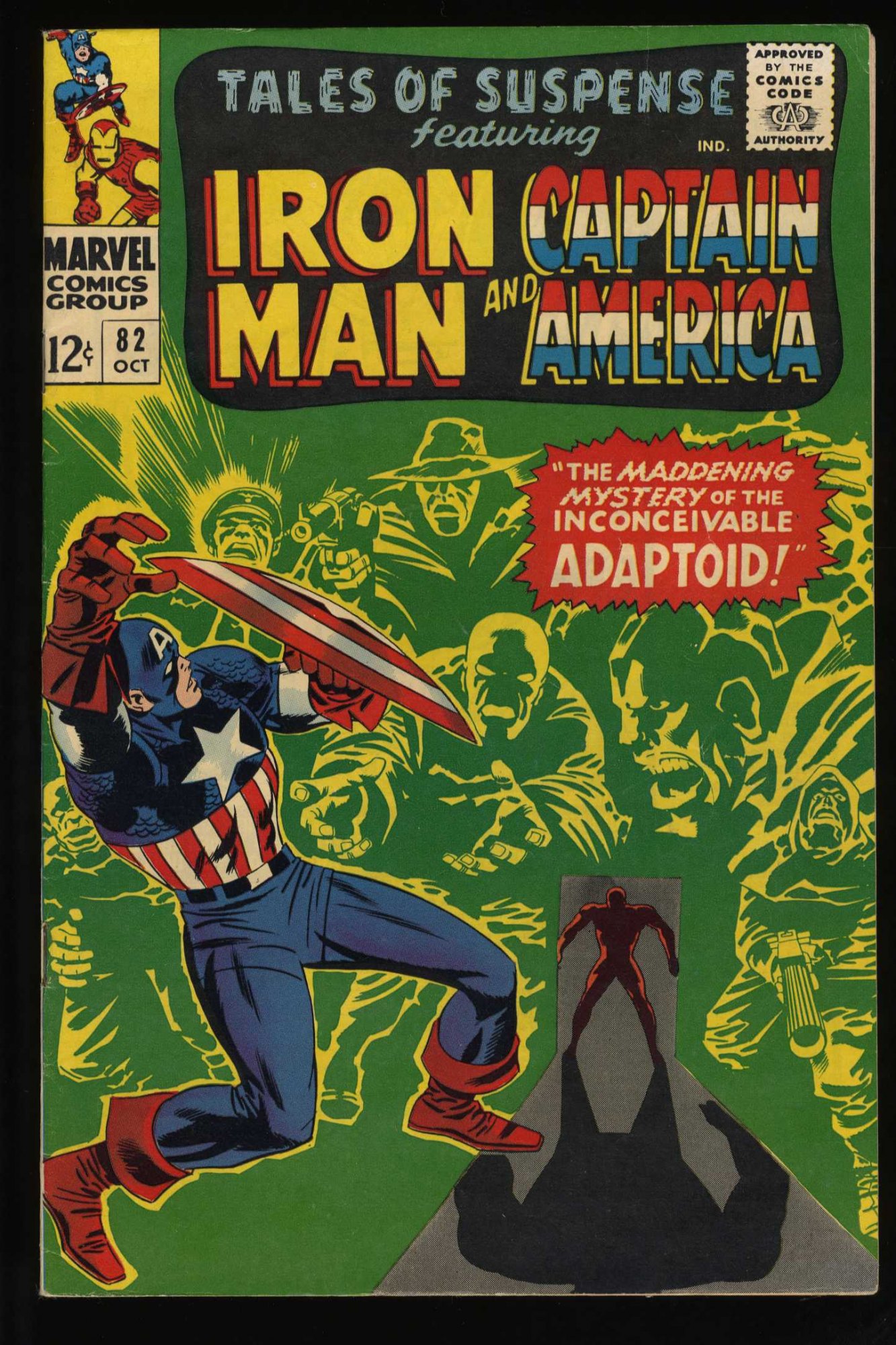 Image: Tales Of Suspense #82 VF- 7.5 1st Appearance of Adaptoid!!