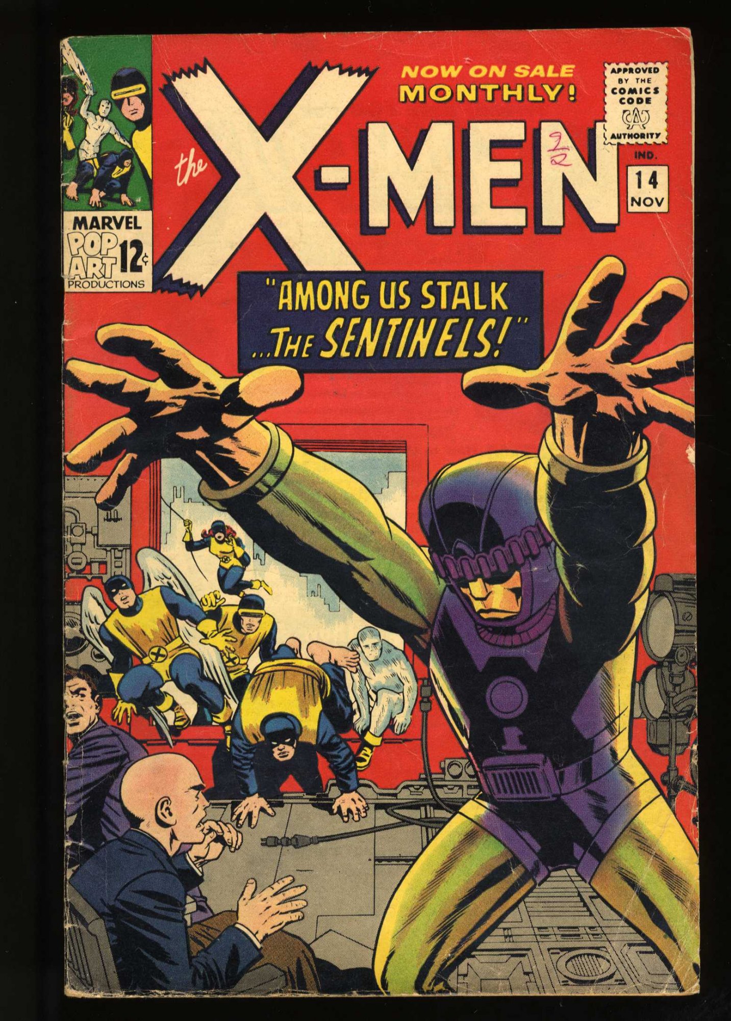 Image: X-Men #14 VG/FN 5.0 1st Appearance Sentinels!