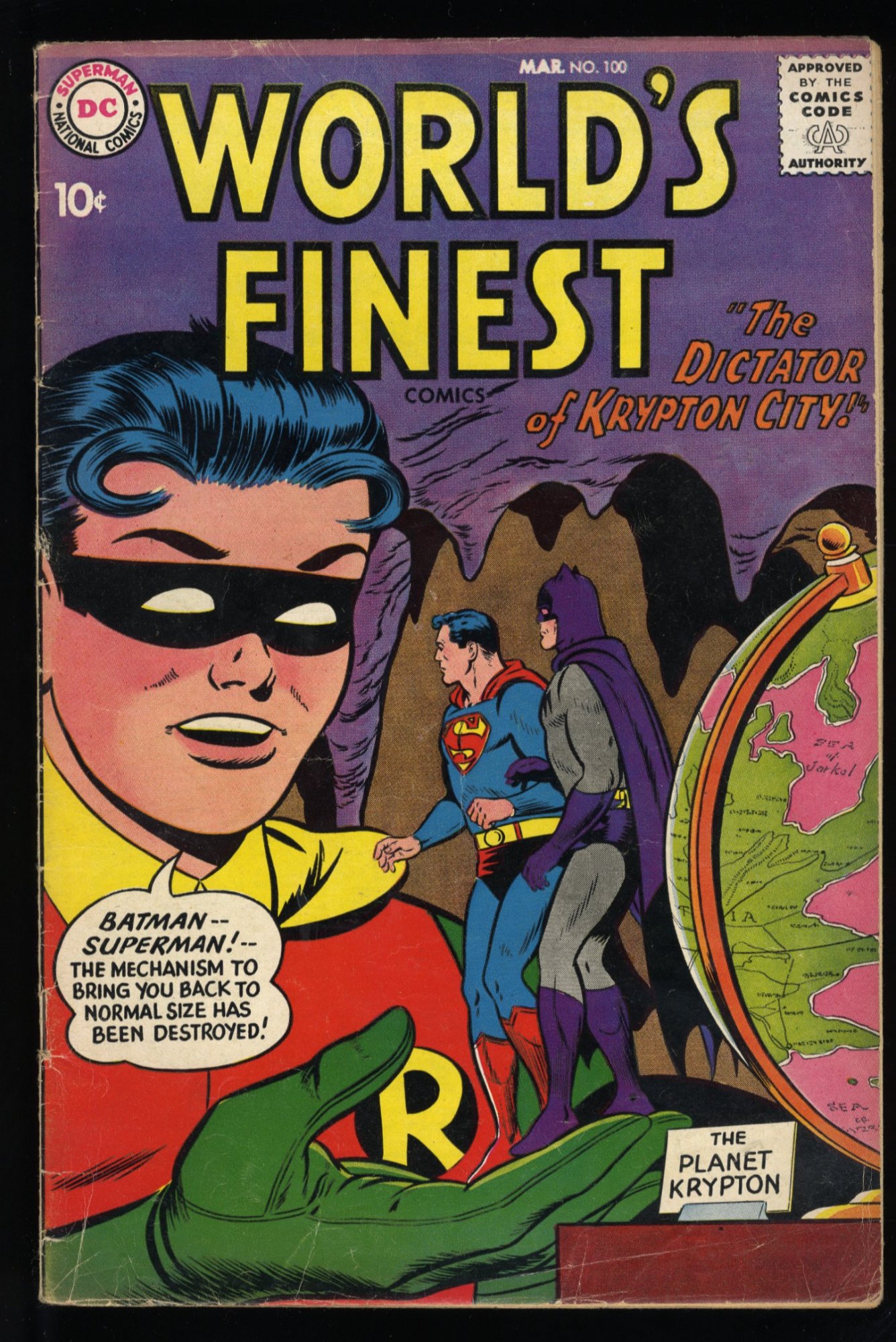 Image: World's Finest Comics #100 FN- 5.5