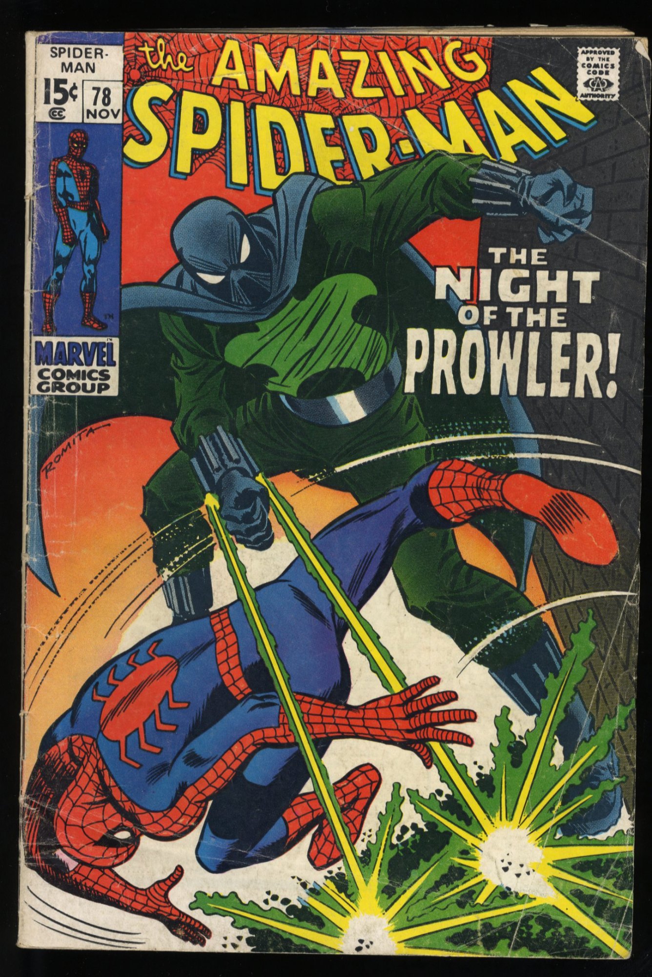 Image: Amazing Spider-Man #78 VG- 3.5 1st Appearance Prowler!