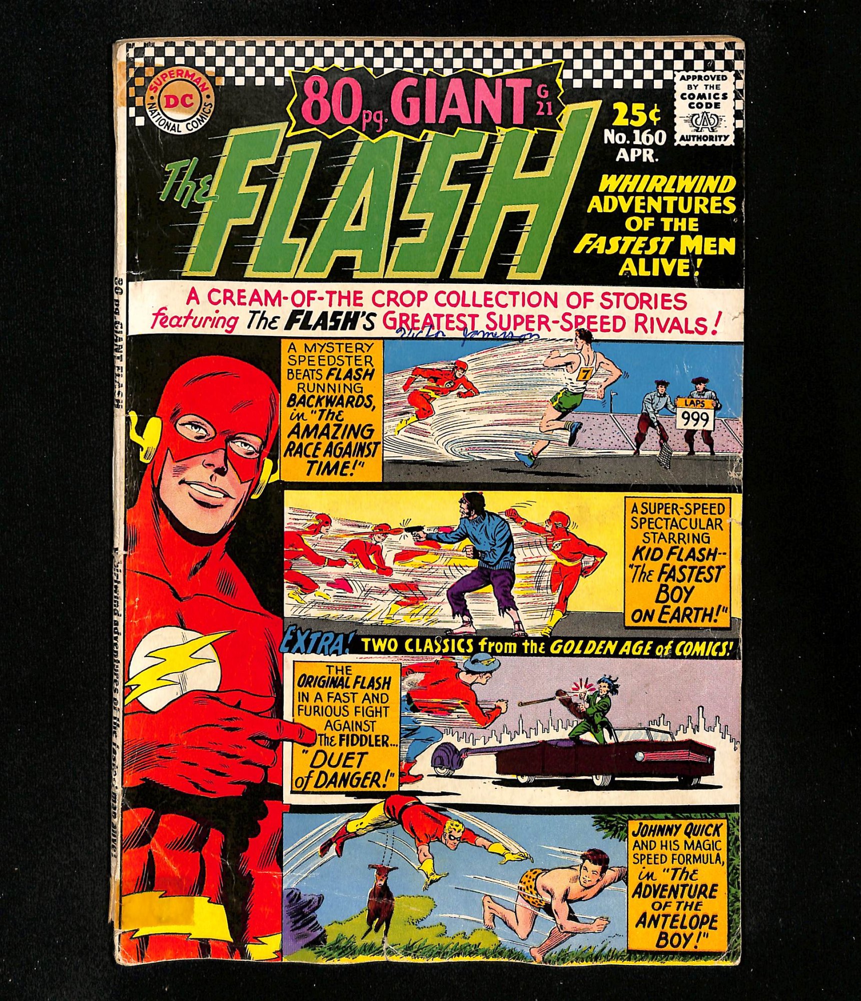 Image: Flash #160 80 Page Giant! Carmine Infantino!