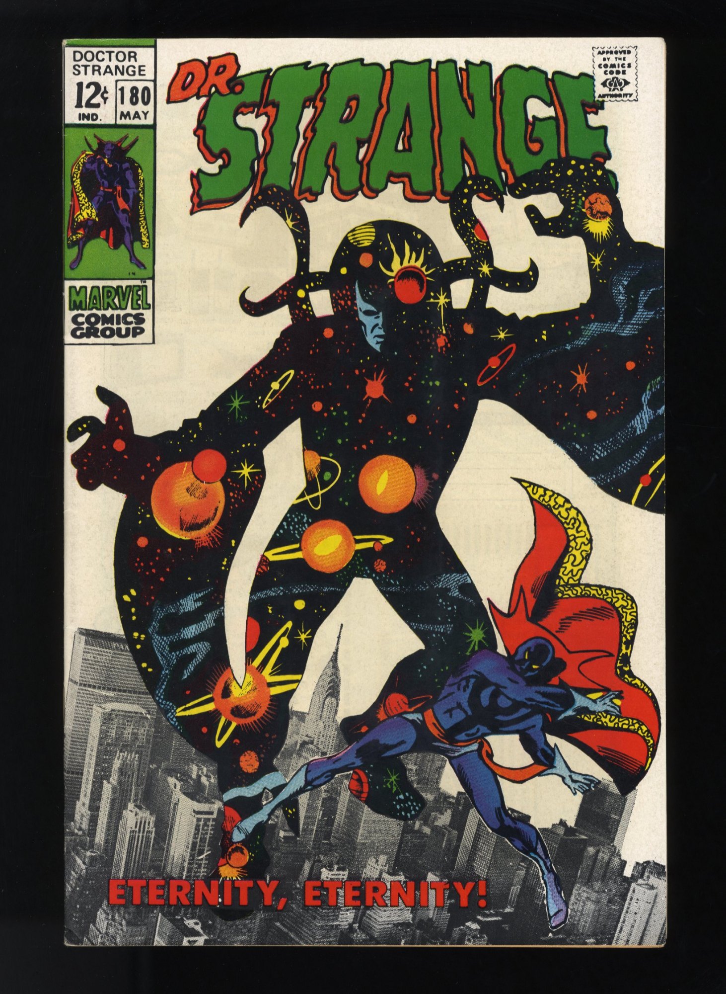 Doctor Strange #180 VF+ 8.5 Eternity Cover!
