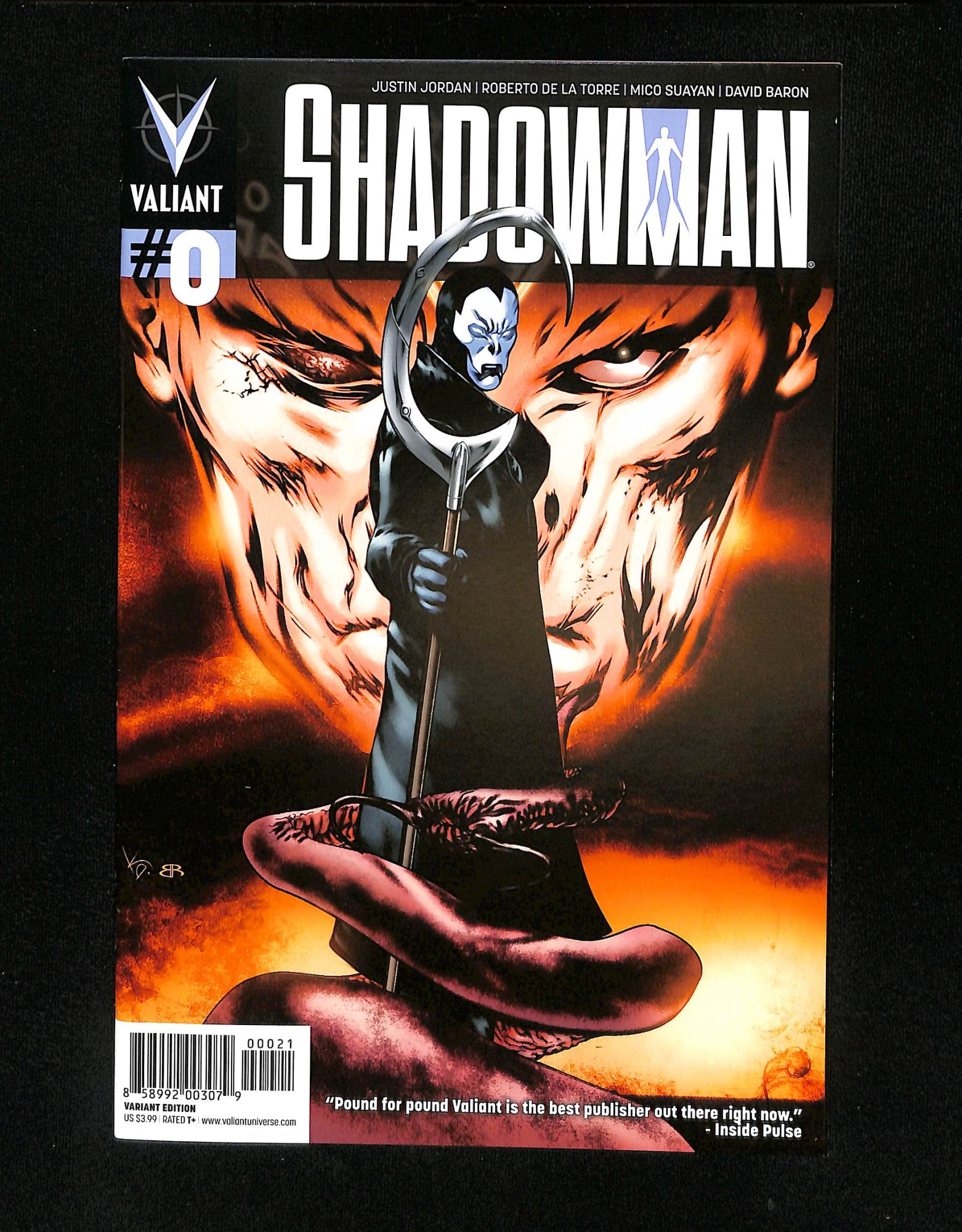 Image: Shadowman #0 Cover B Variant