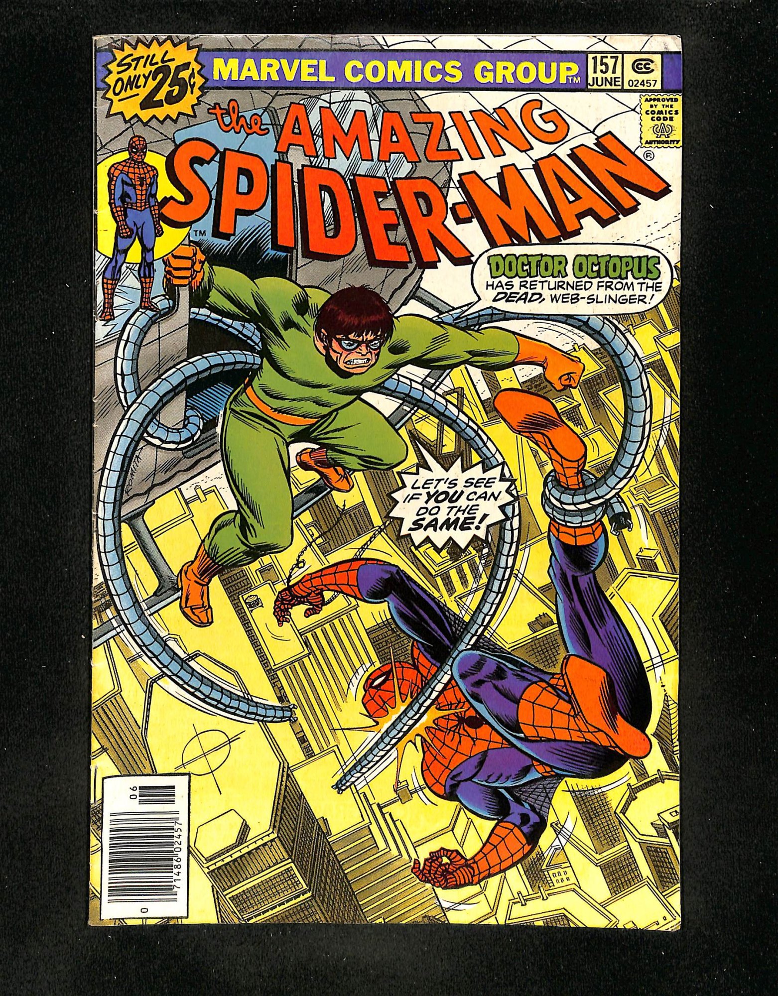 Image: Amazing Spider-Man #157 Doctor Octopus! Hammerhead! John Romita!