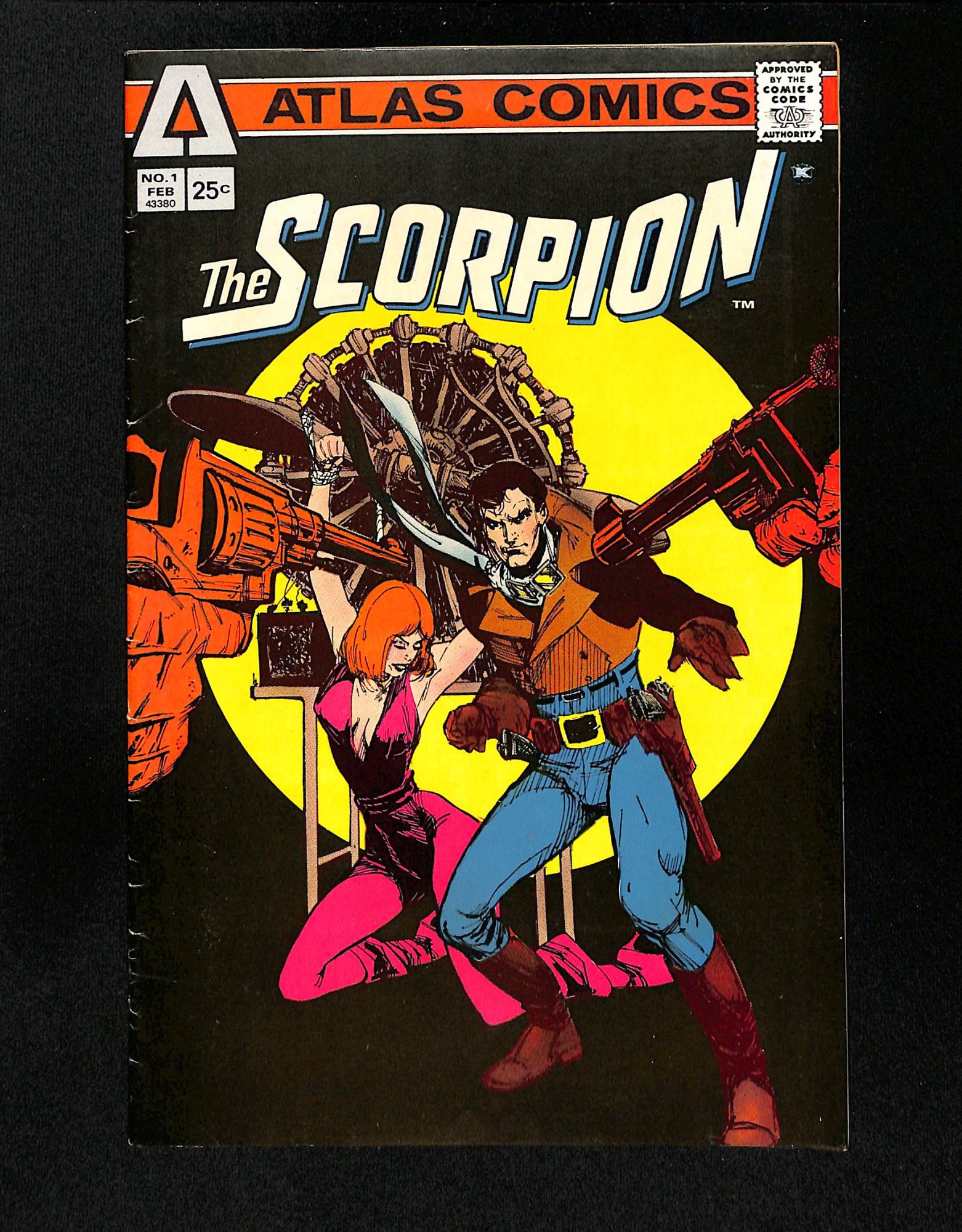Scorpion #1 1st Scorpion! Death Gemini Commission! Howard Chaykin!