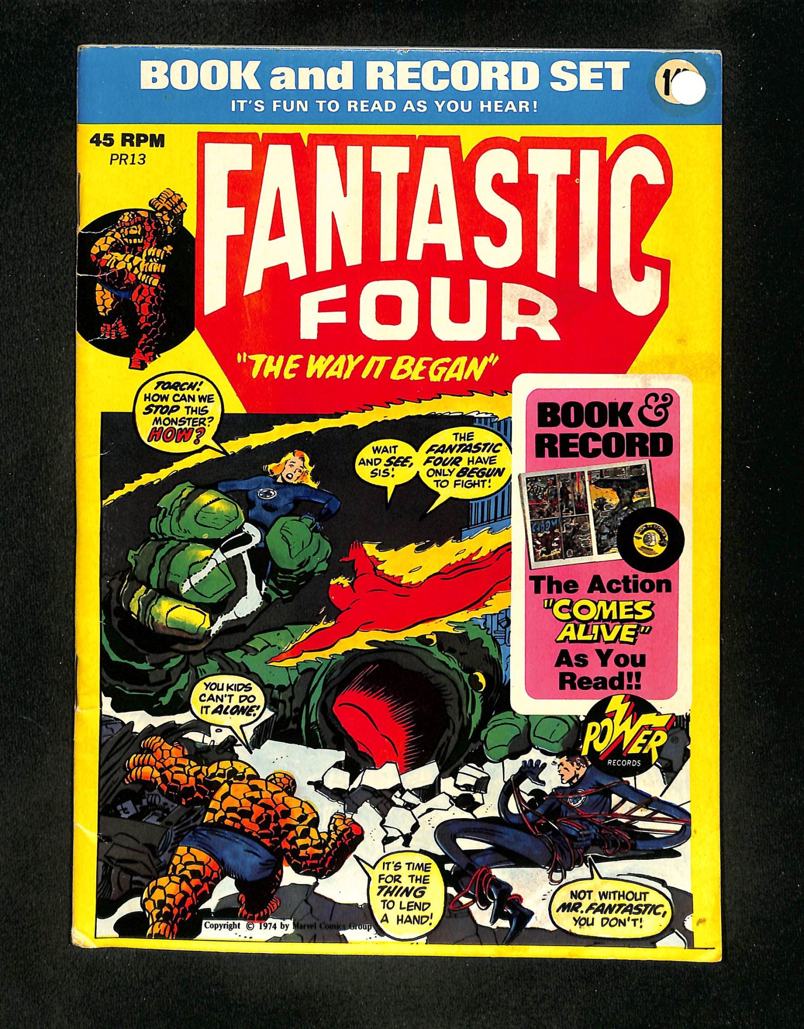 Image: Fantastic Four Book and Record Set #13 Cover B Variant