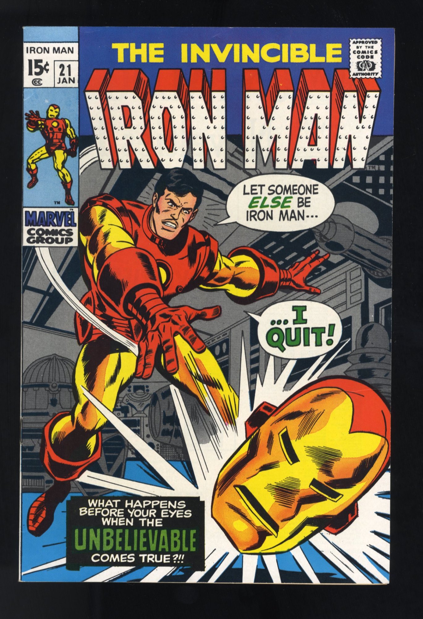 Iron Man #21 VF/NM 9.0 1st App. Eddie March! Crimson Dynamo!