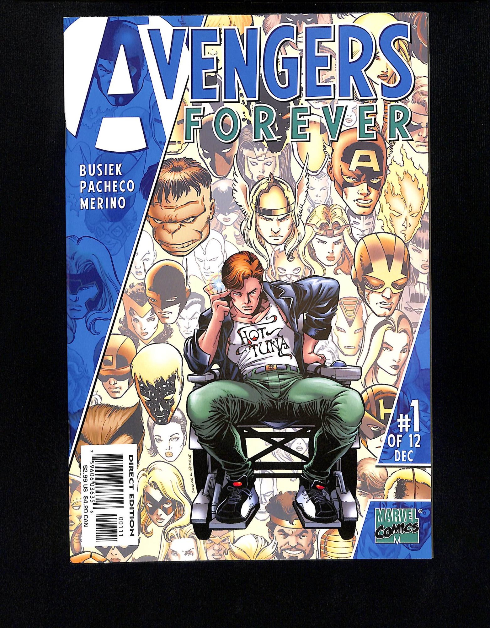 Avengers Forever #1 New Captain Marvel!