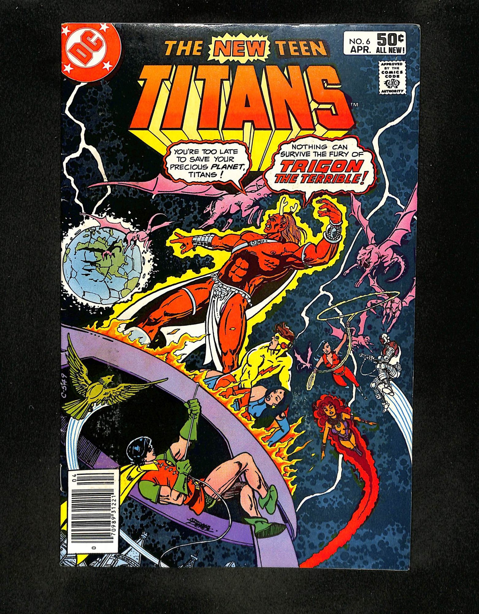 Image: New Teen Titans #6 Newsstand Variant