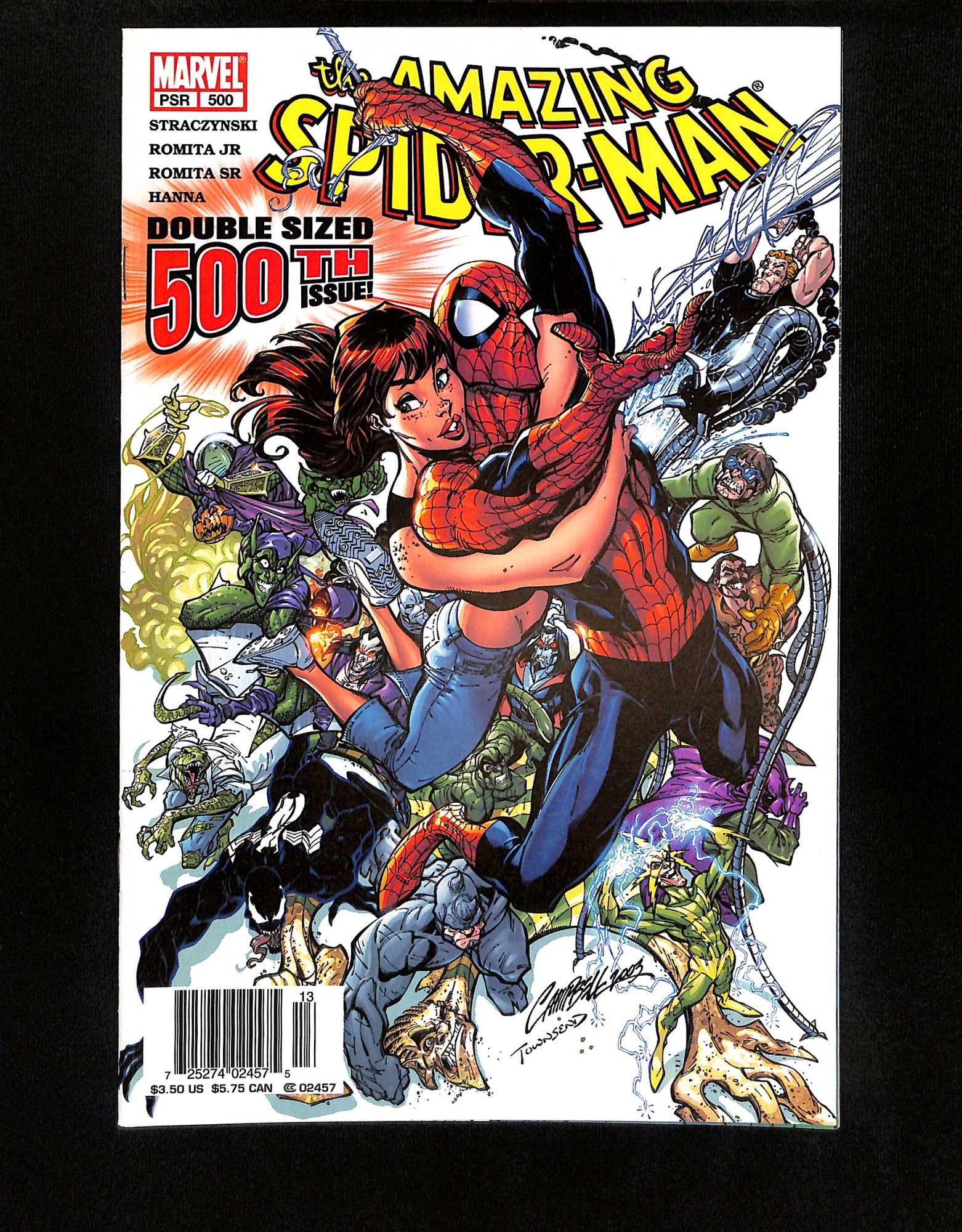 Image: Amazing Spider-Man #500 Newsstand Variant
