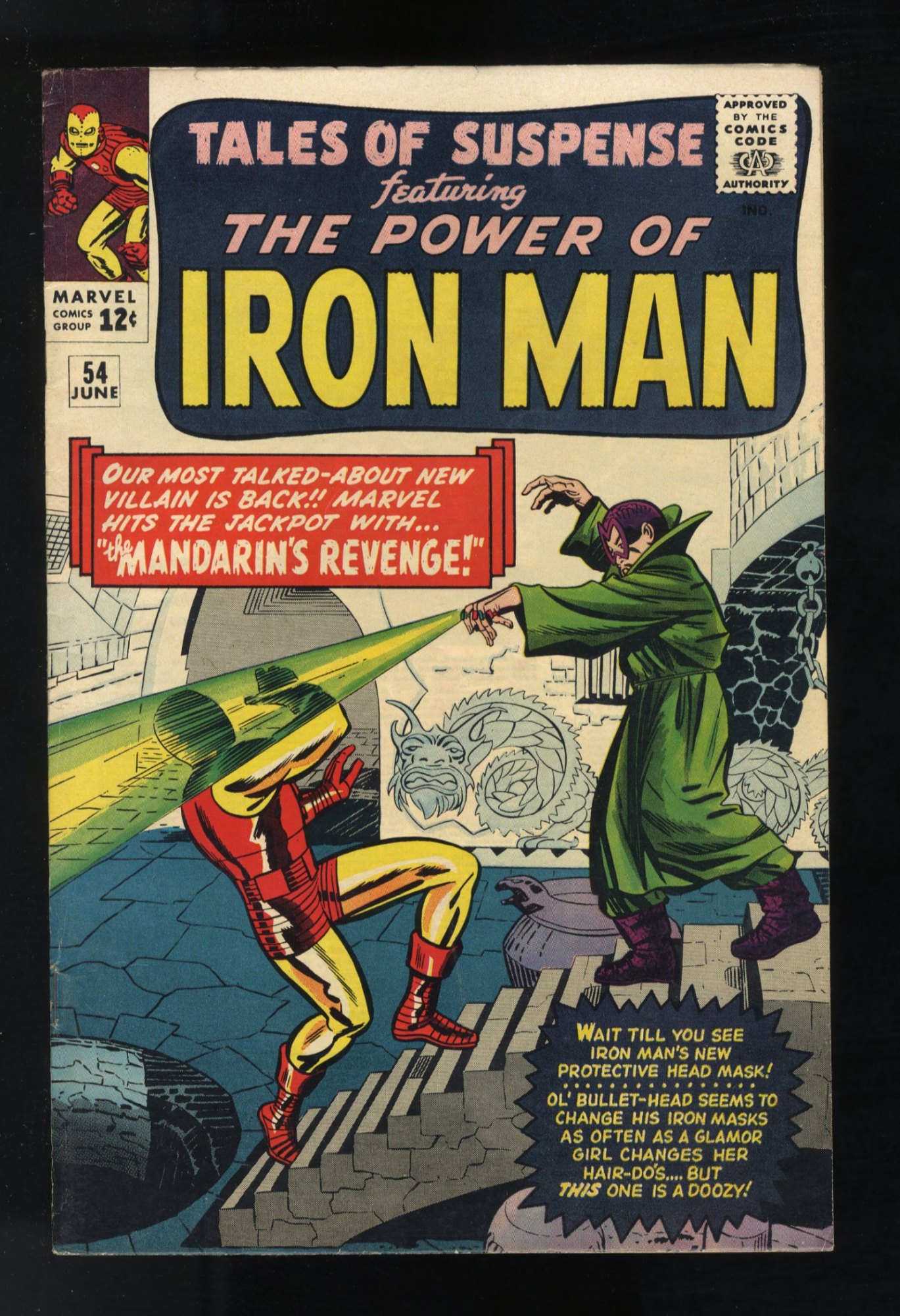 Image: Tales Of Suspense #54 FN/VF 7.0 Iron Man! 2nd Appearance Mandarin!