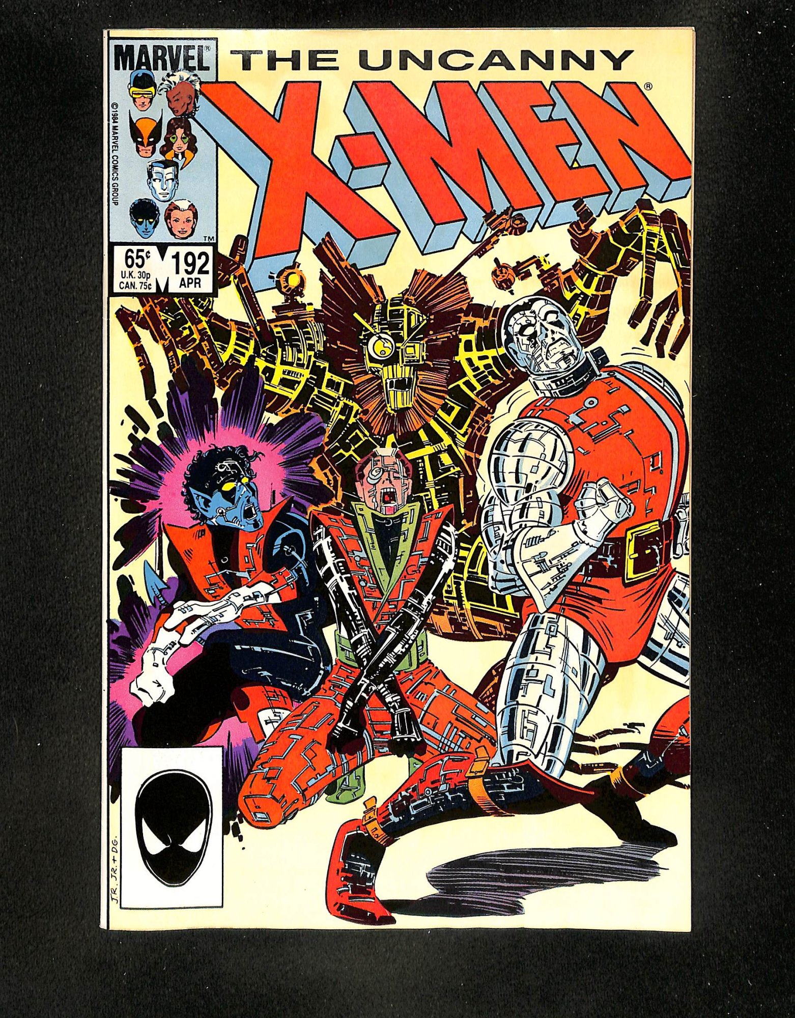 Uncanny X-Men #192 John Romita Art! New Mutants! Warlock!