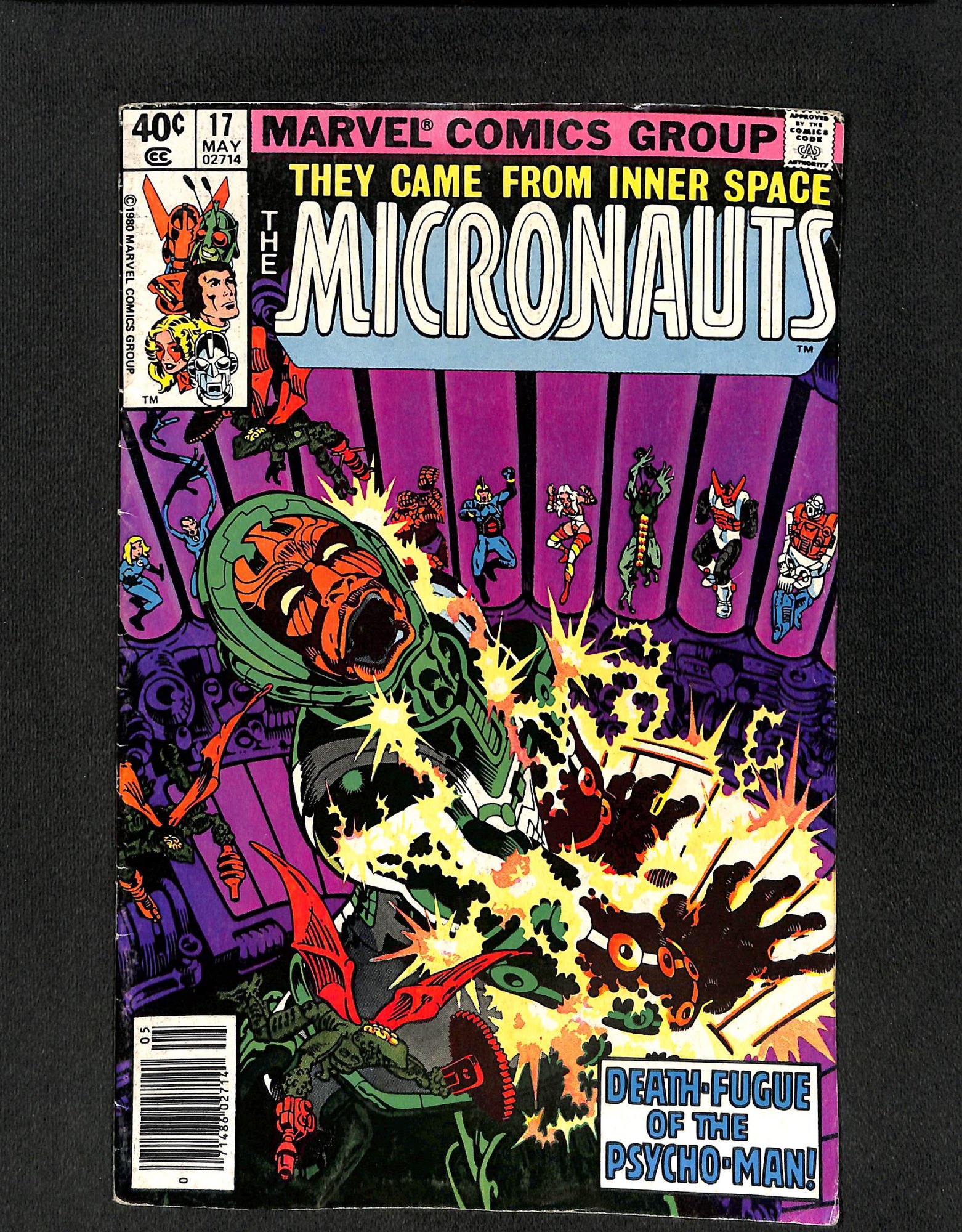 Micronauts #17 Newsstand Variant