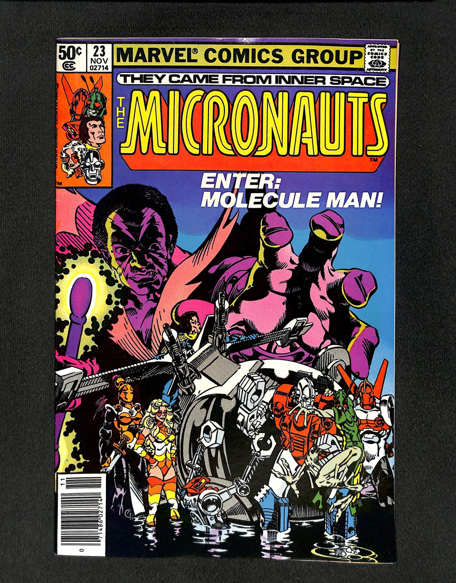 Micronauts #23 Newsstand Variant