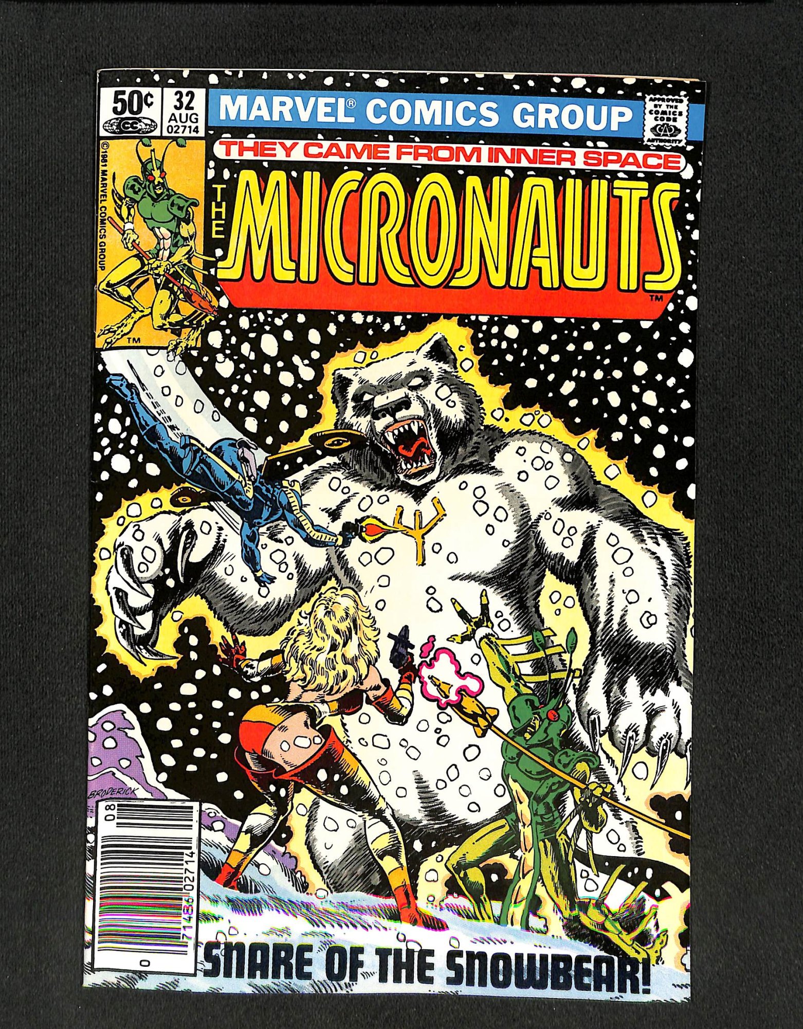 Micronauts #32 Newsstand Variant