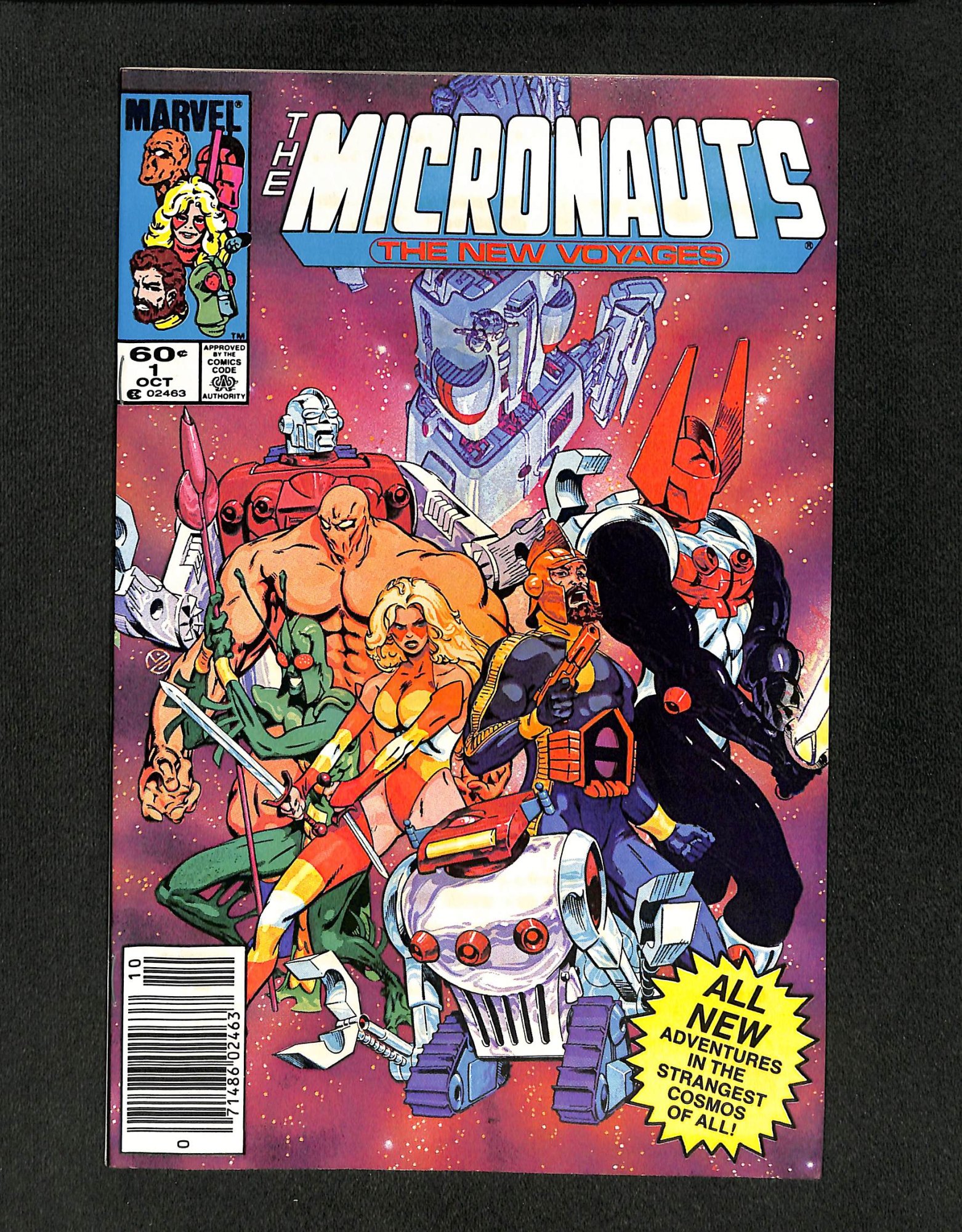 Micronauts #1 Newsstand Variant