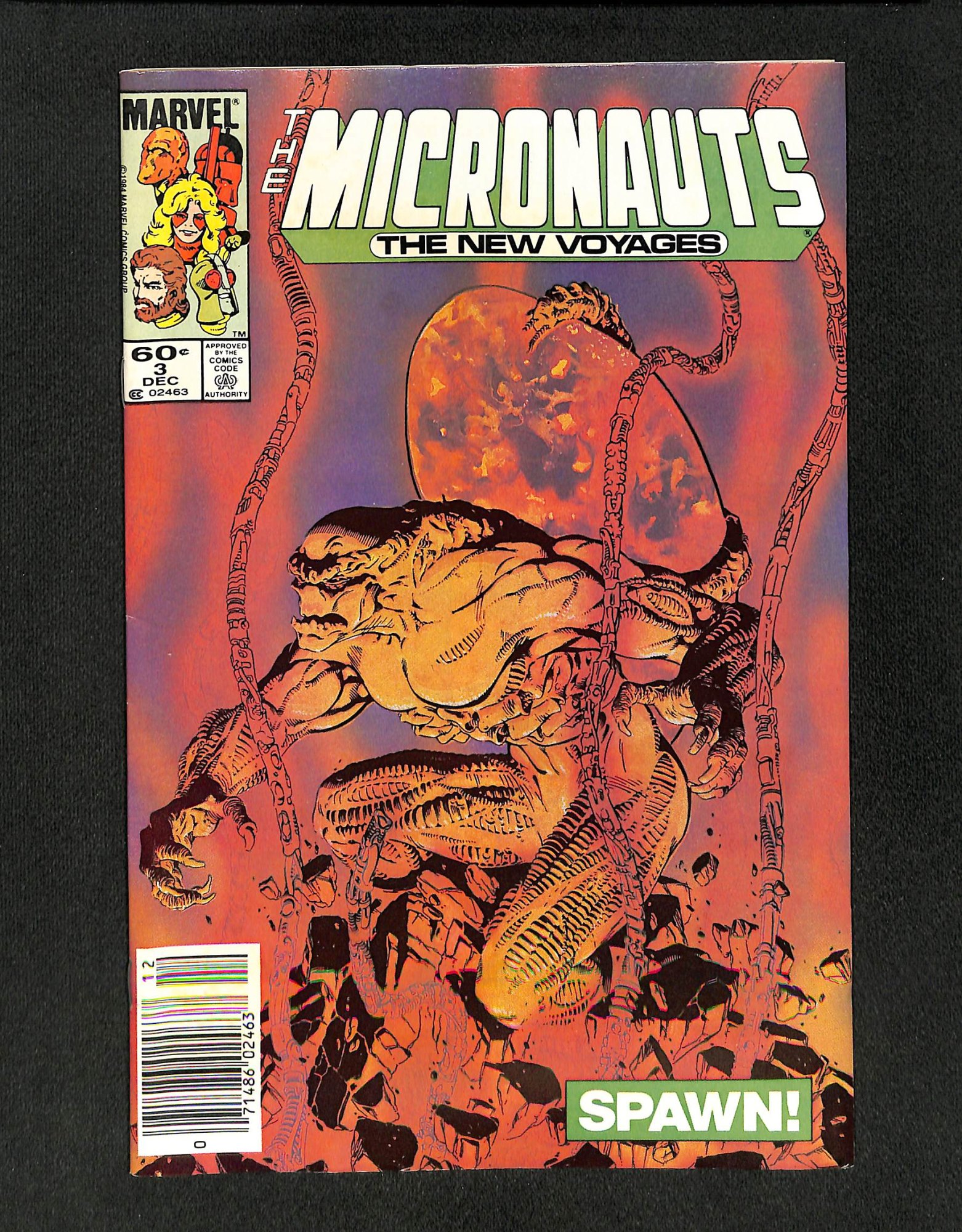 Micronauts #3 Newsstand Variant