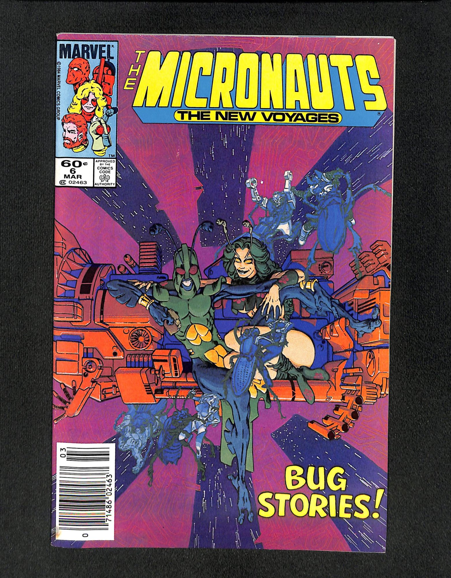 Micronauts #6 Newsstand Variant