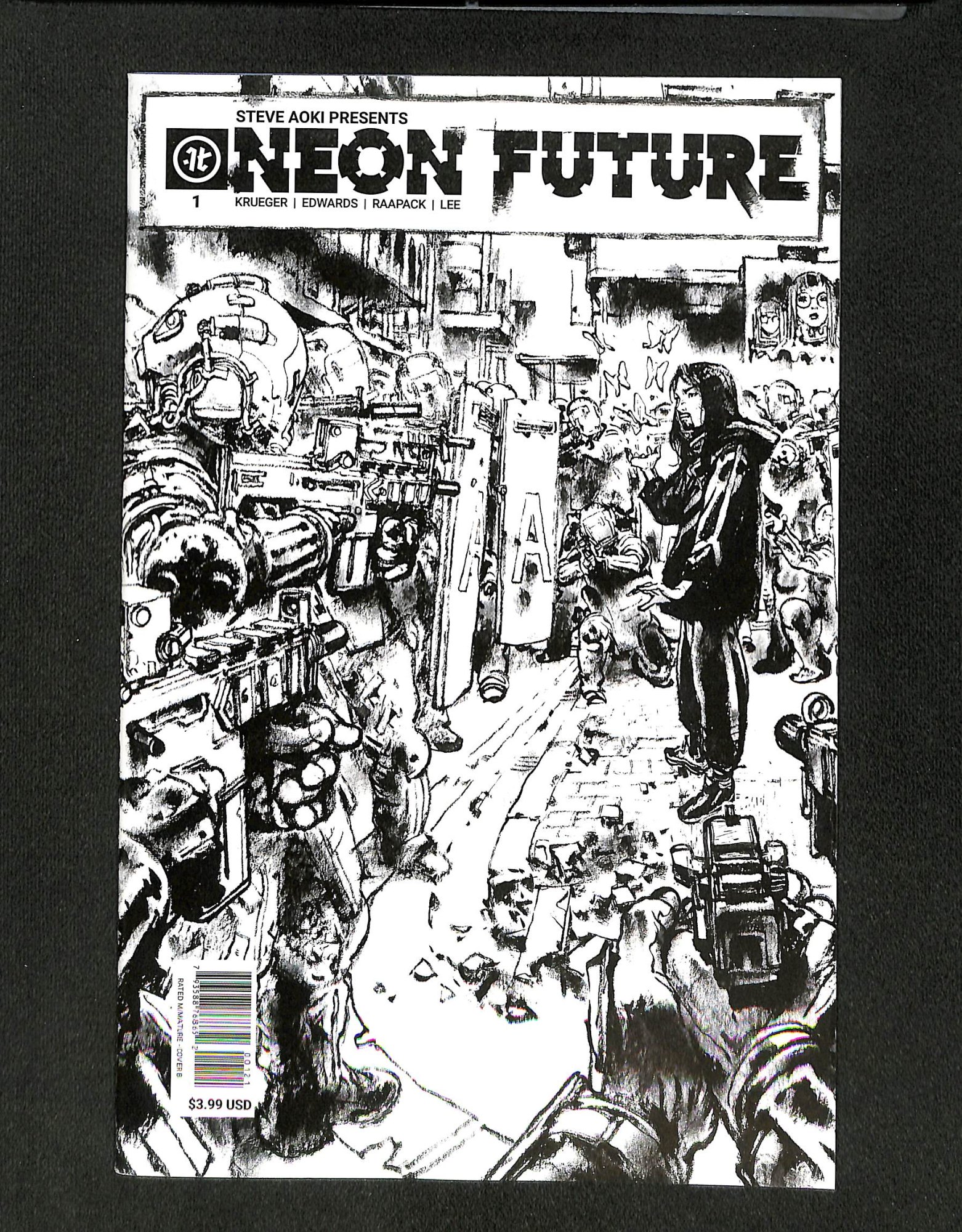 Image: Neon Future (2018) #1 Cover B Variant