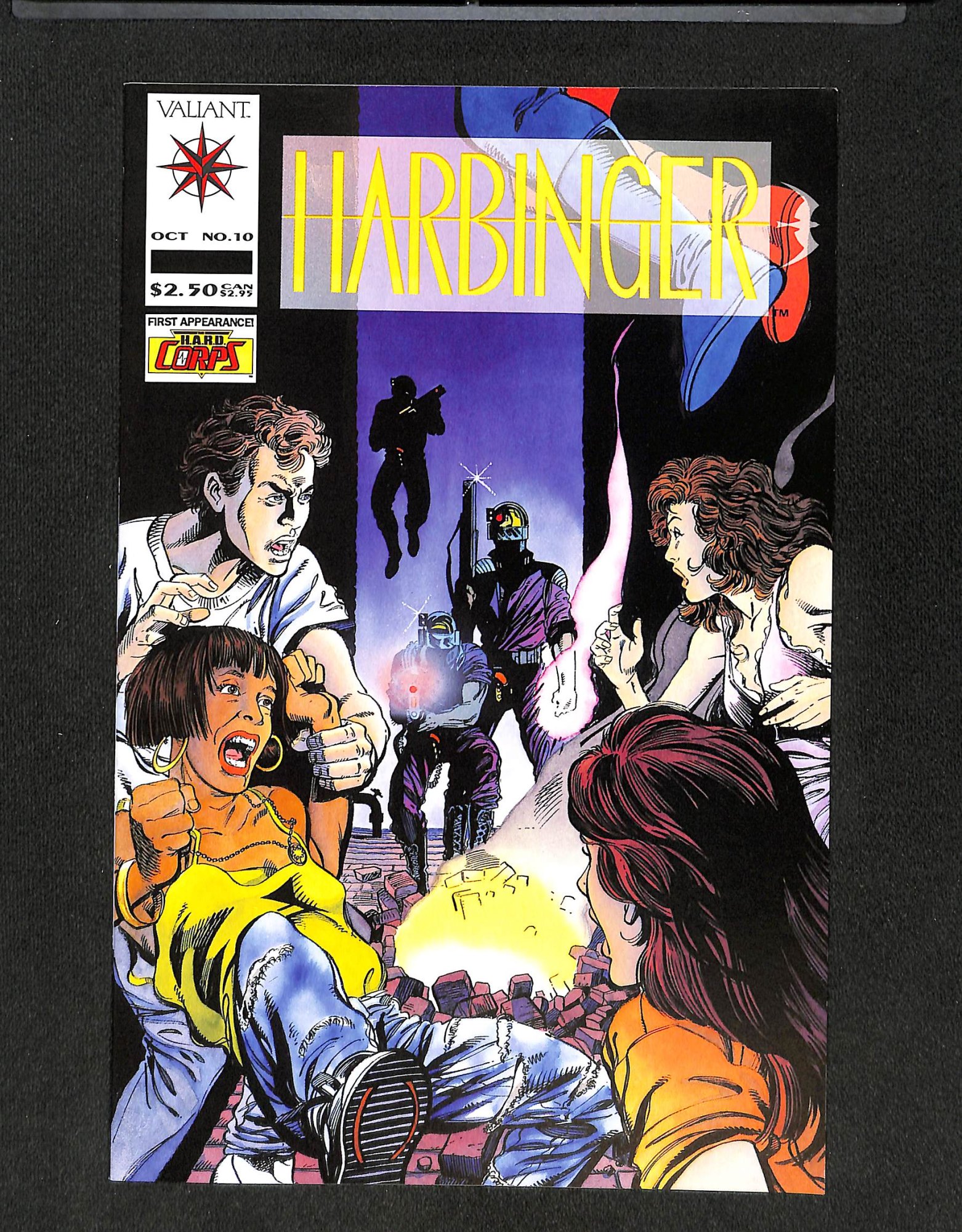 Image: Harbinger #10 1st Appearance H.A.R.D. Corps!