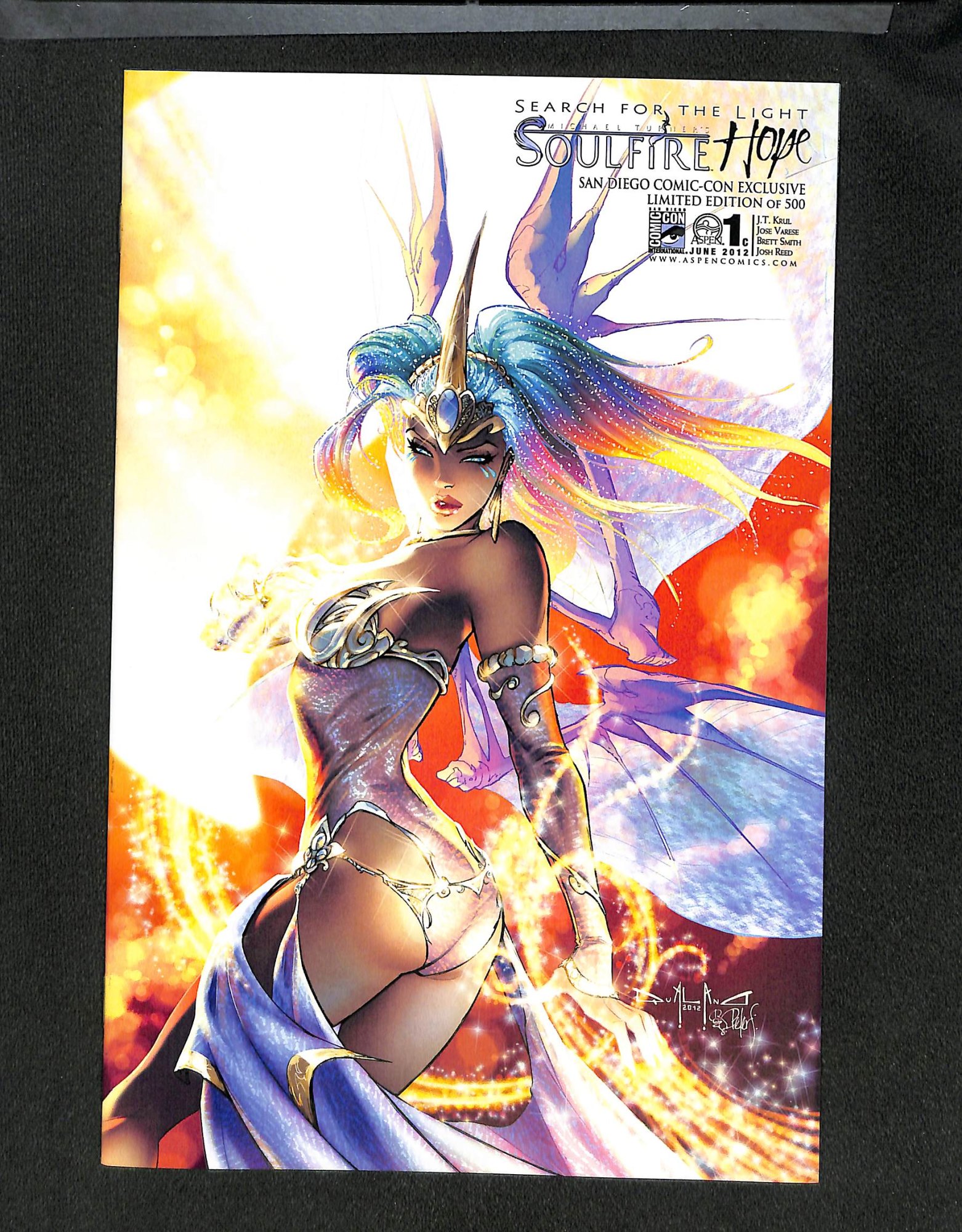 Image: Michael Turner's Soulfire: Hope #1 San Diego Comic Con - SDCC Variant