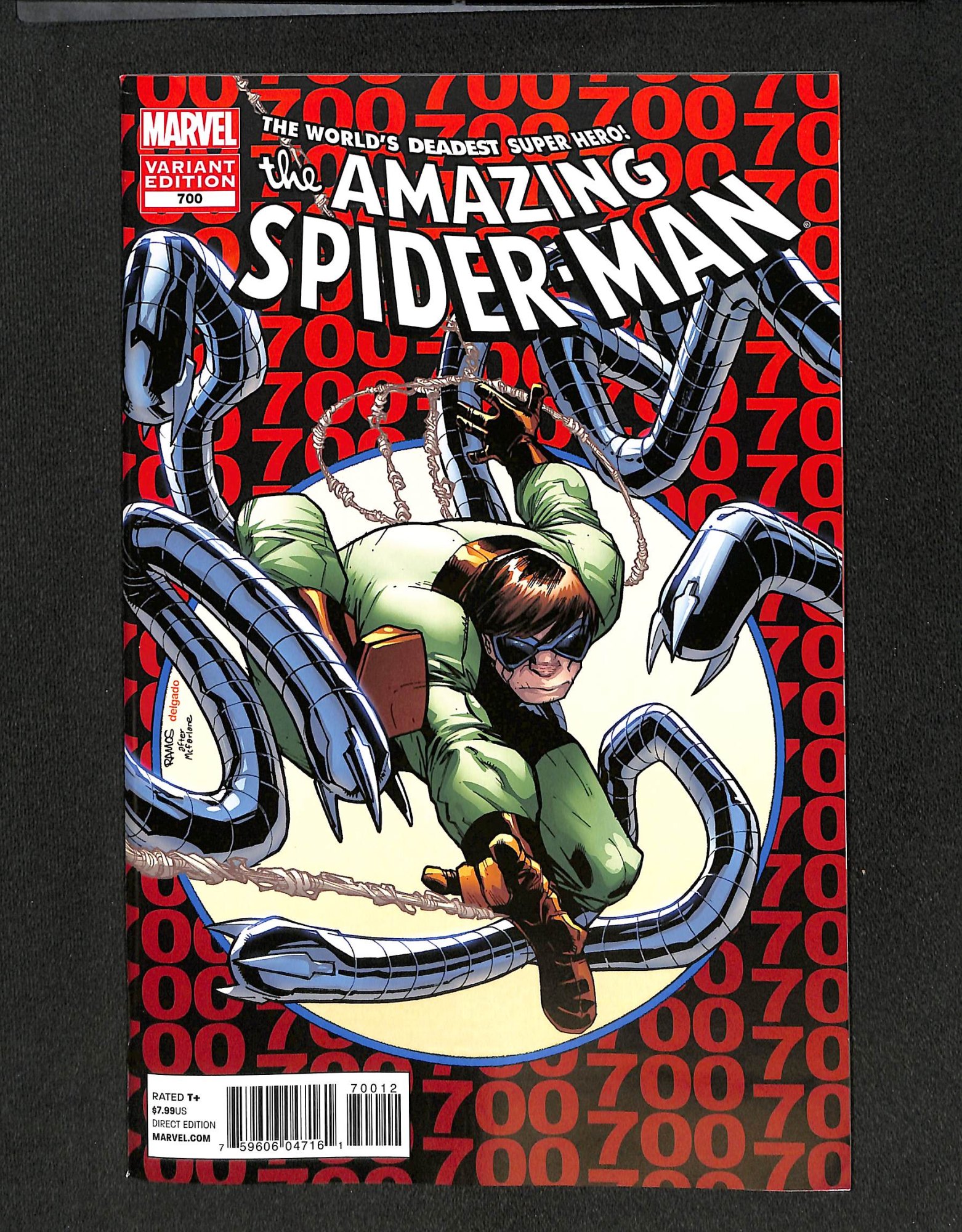 Image: Amazing Spider-Man #700 2nd Print Humberto Ramos Variant