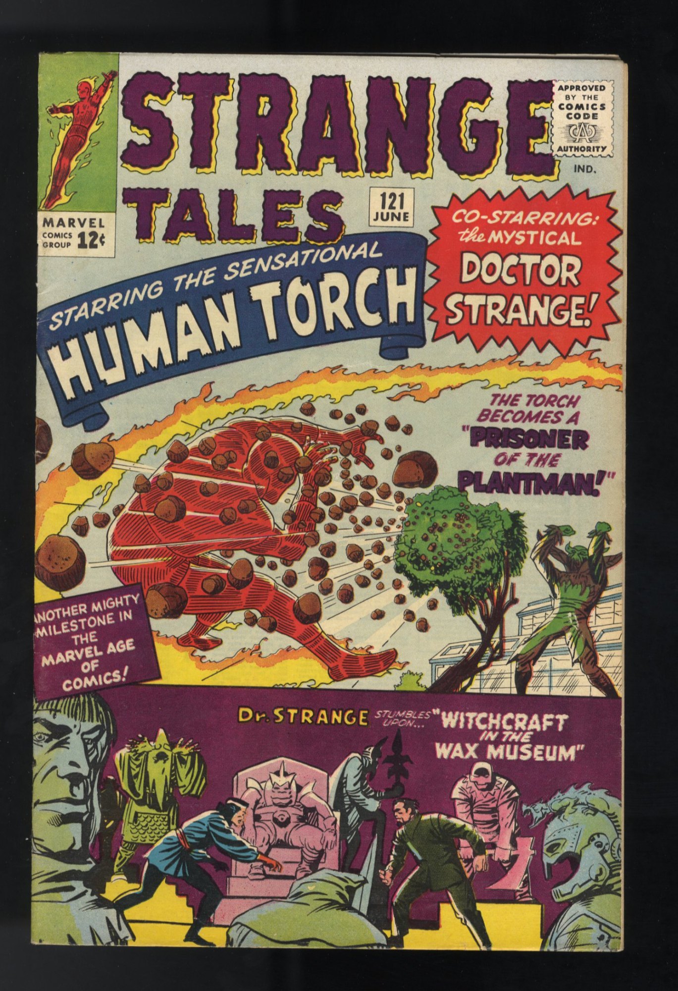 Strange Tales #121 FN+ 6.5 Human Torch! Dr. Strange!