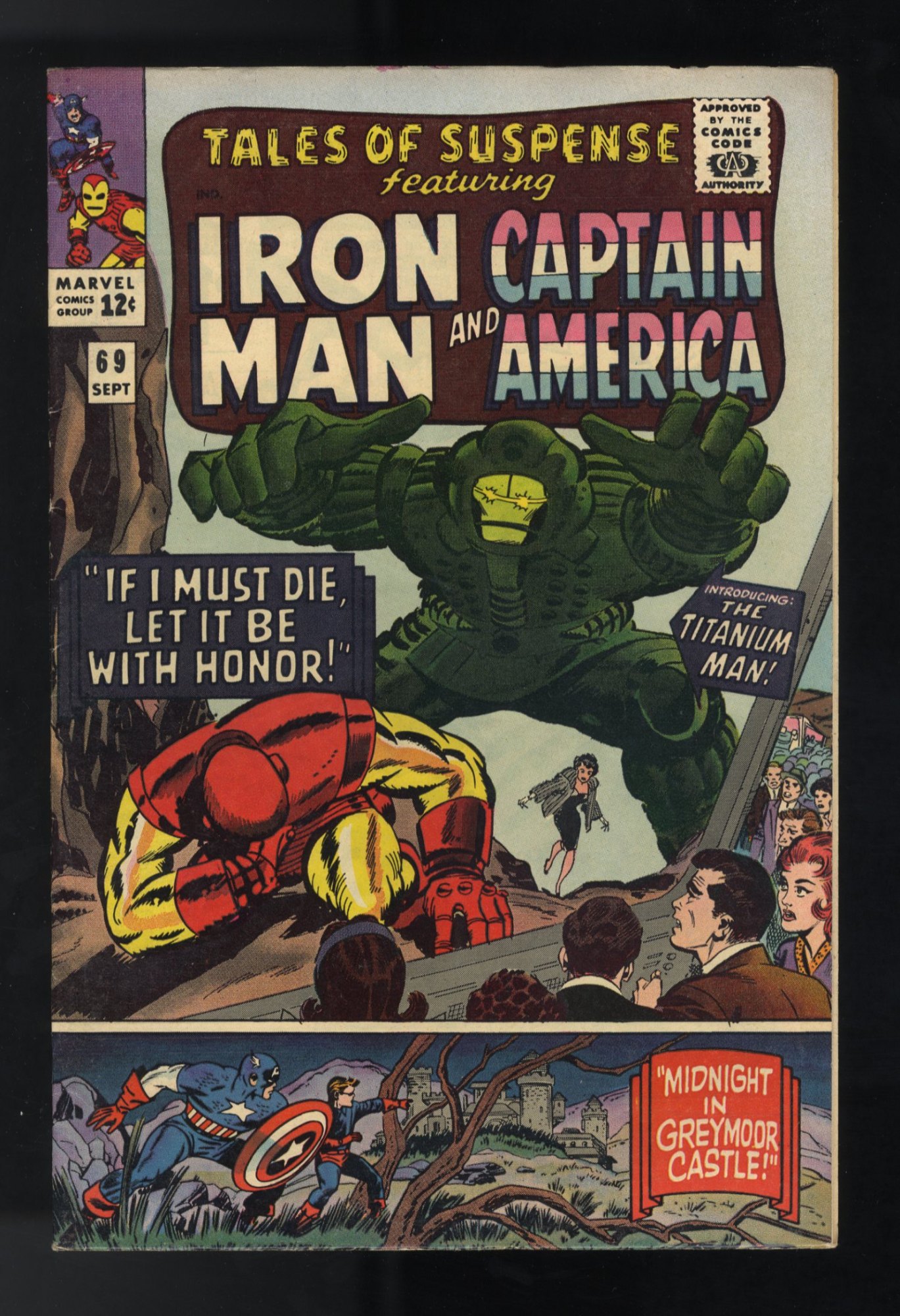 Tales Of Suspense #69 VF+ 8.5 1st Appearance Titanium Man! Jack Kirby!