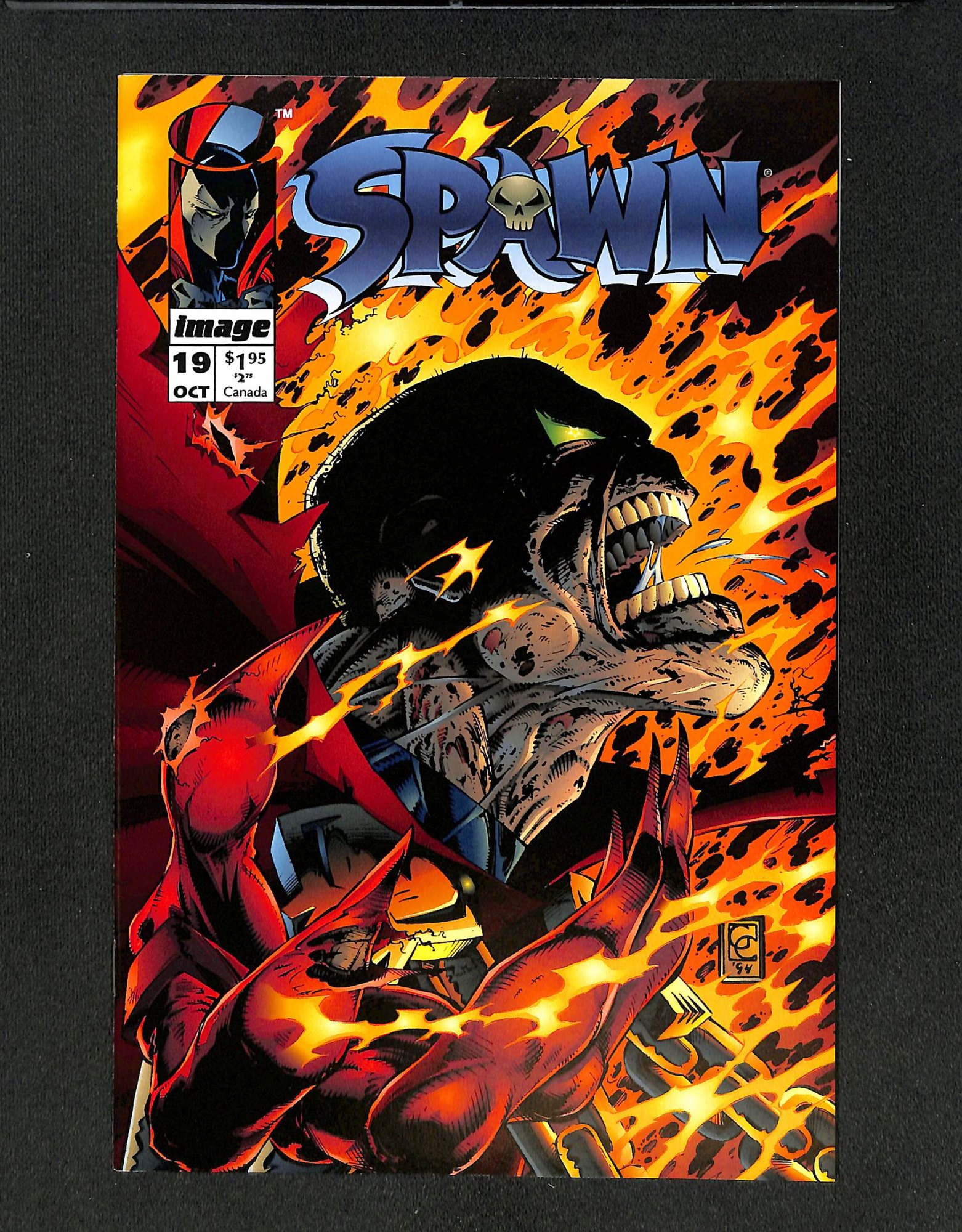 Spawn #19 Variant Greg Capullo Cover!