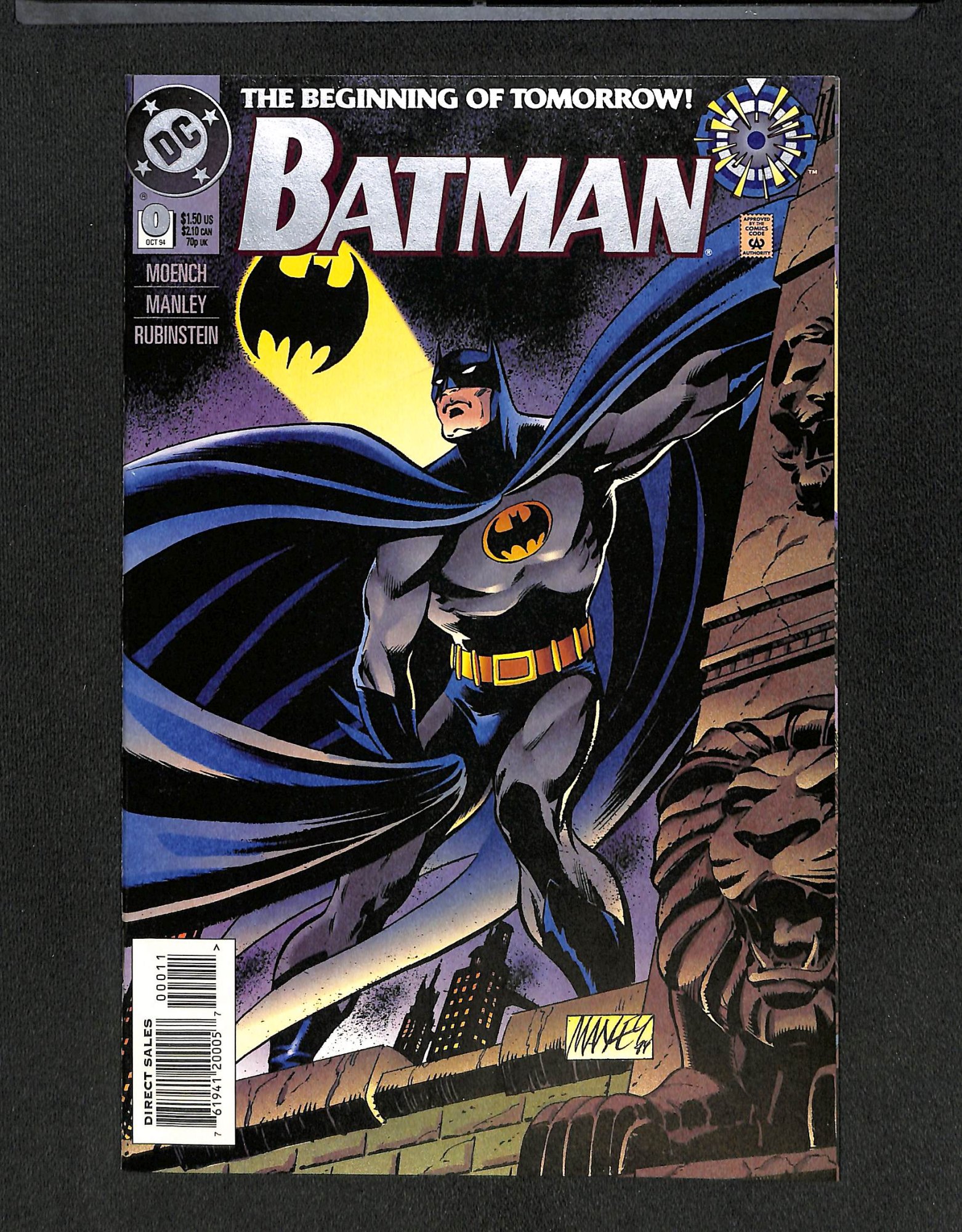 Batman #0 Zero Hour Logo Variant