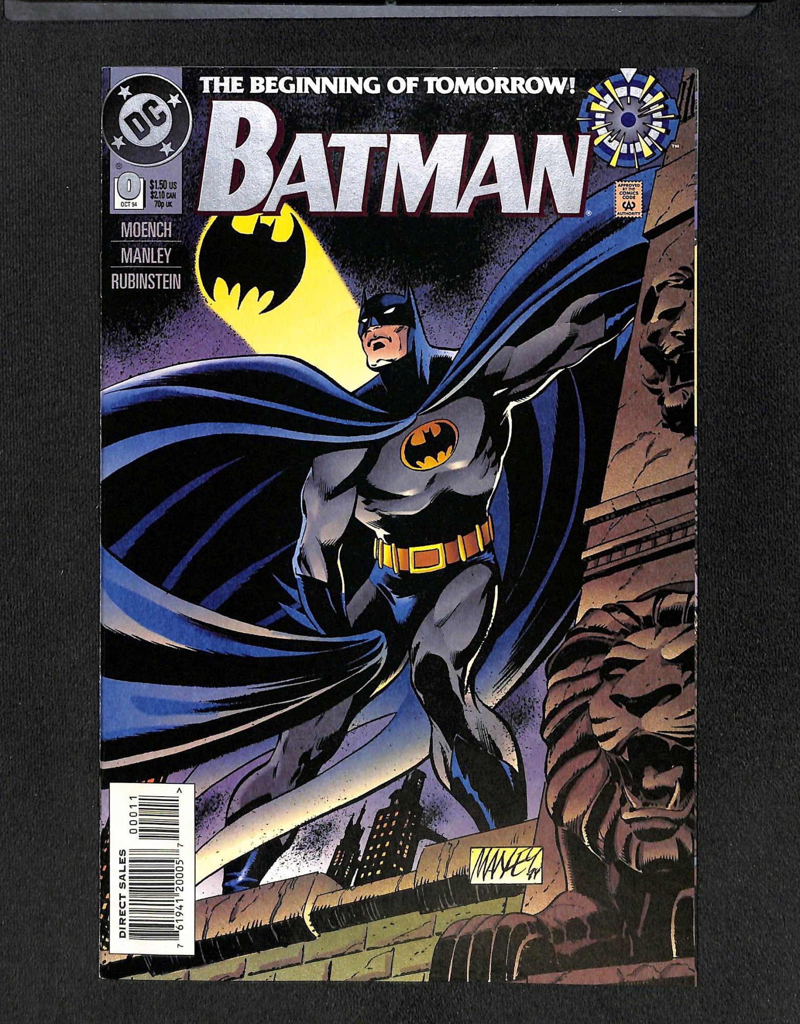 Batman #0 Zero Hour Logo Variant
