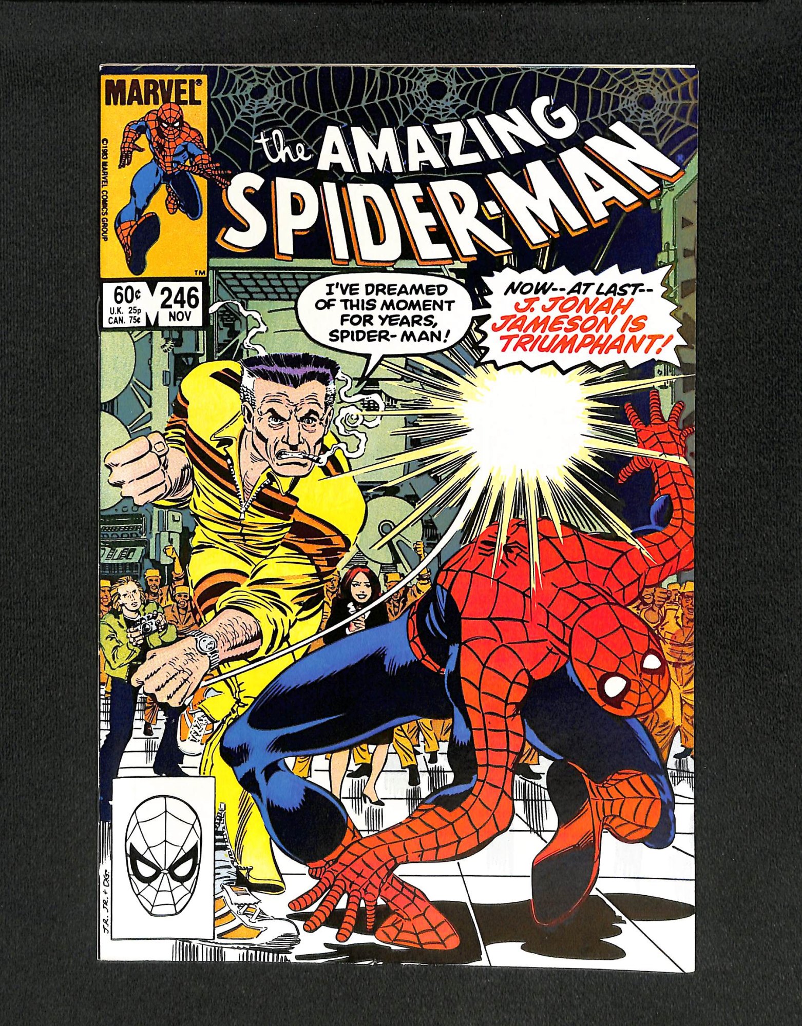 Amazing Spider-Man #246 John Romita Jr. Cover and Art!